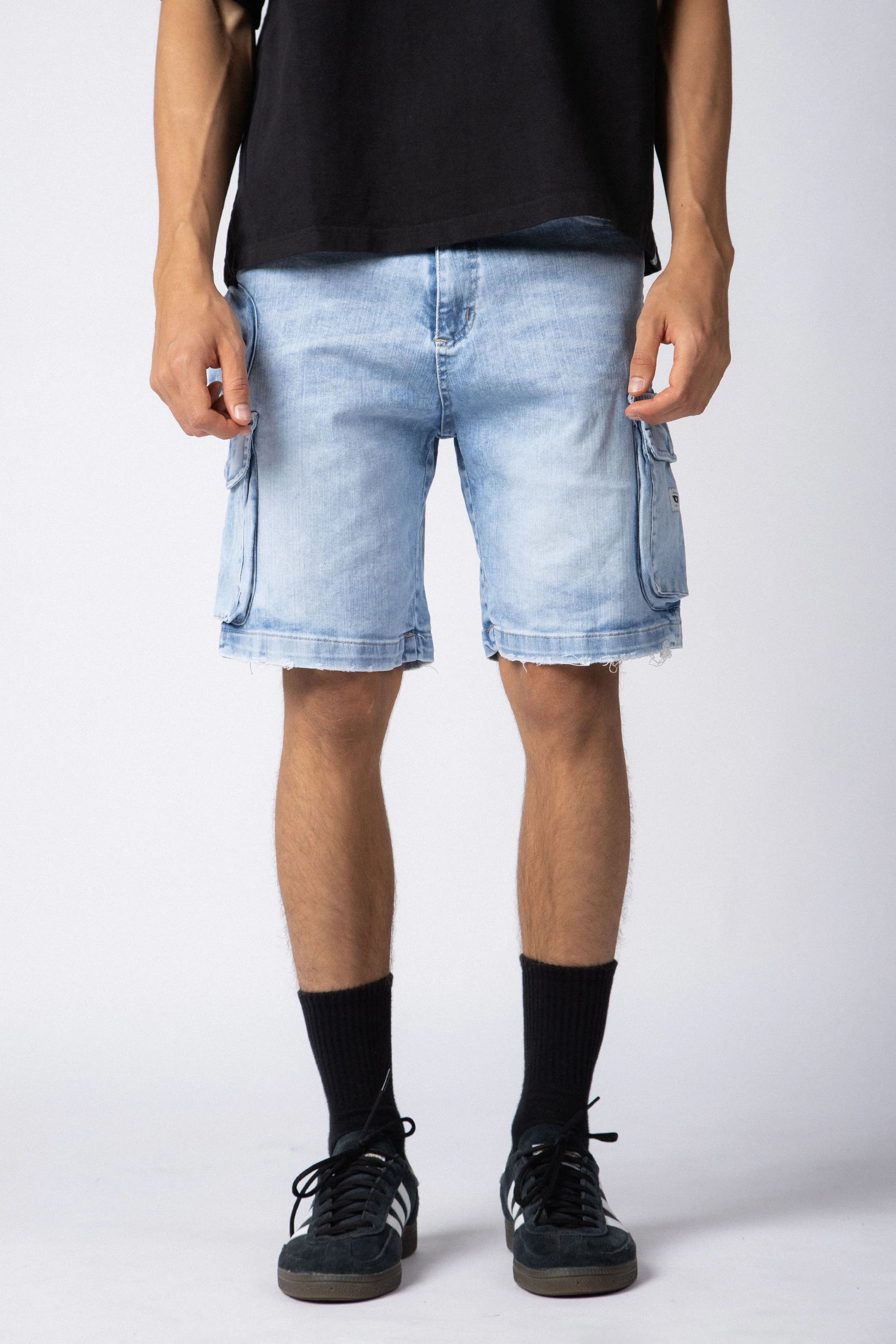 Bermuda Jean Cargo Tori Sky - Image 7