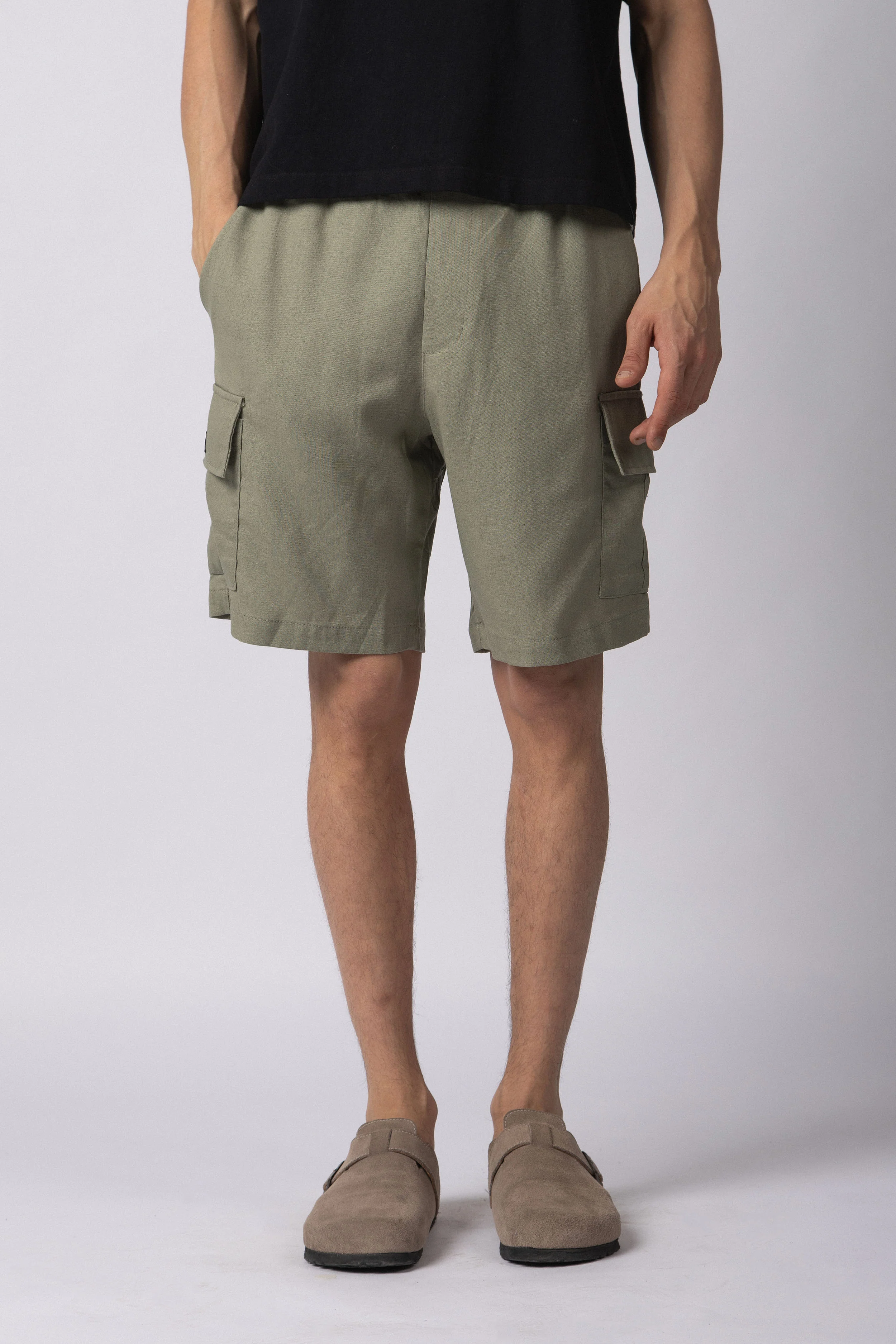 Bermuda Lino Cargo Yuno Militar - Image 5