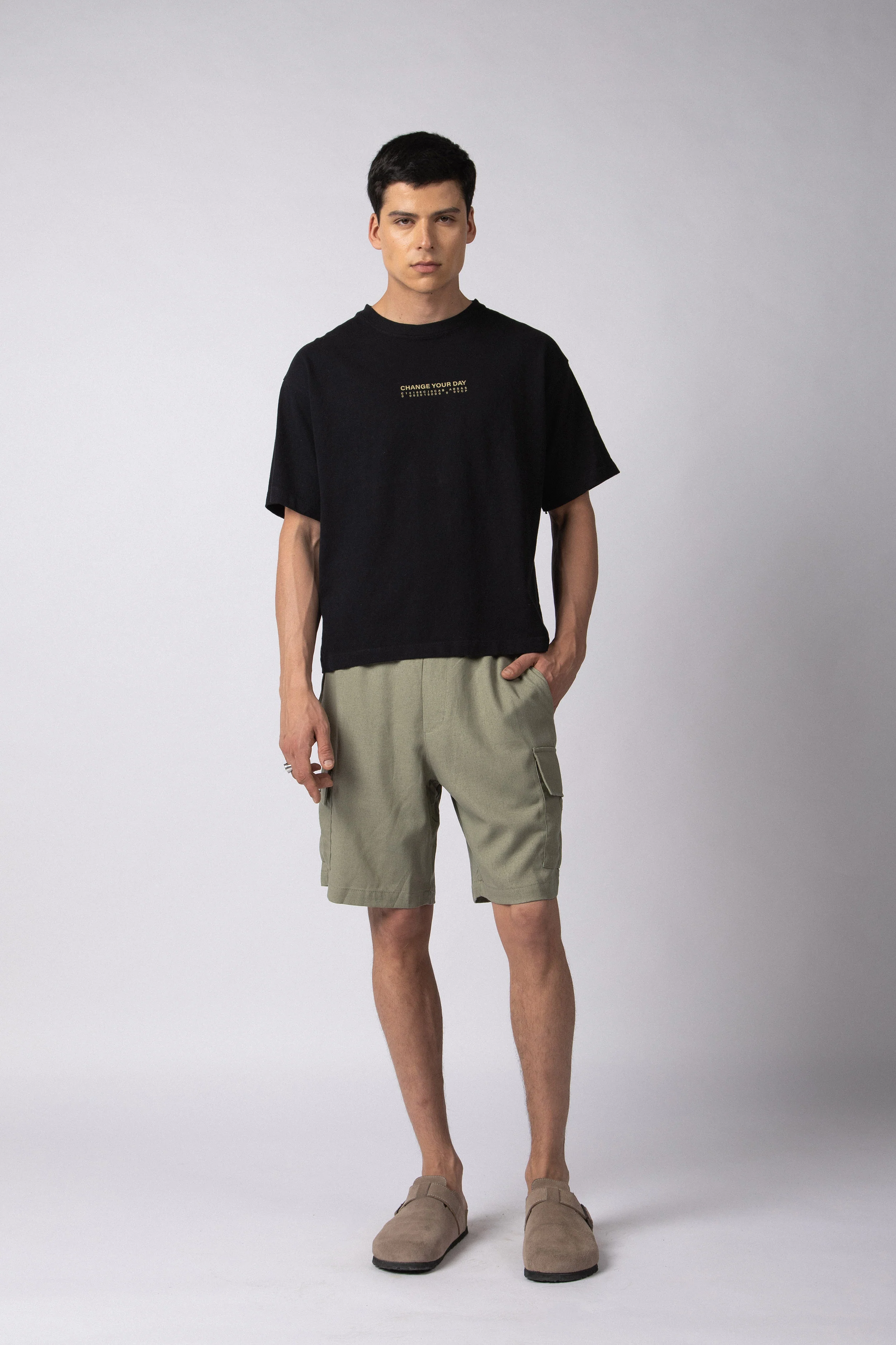Bermuda Lino Cargo Yuno Militar - Image 6