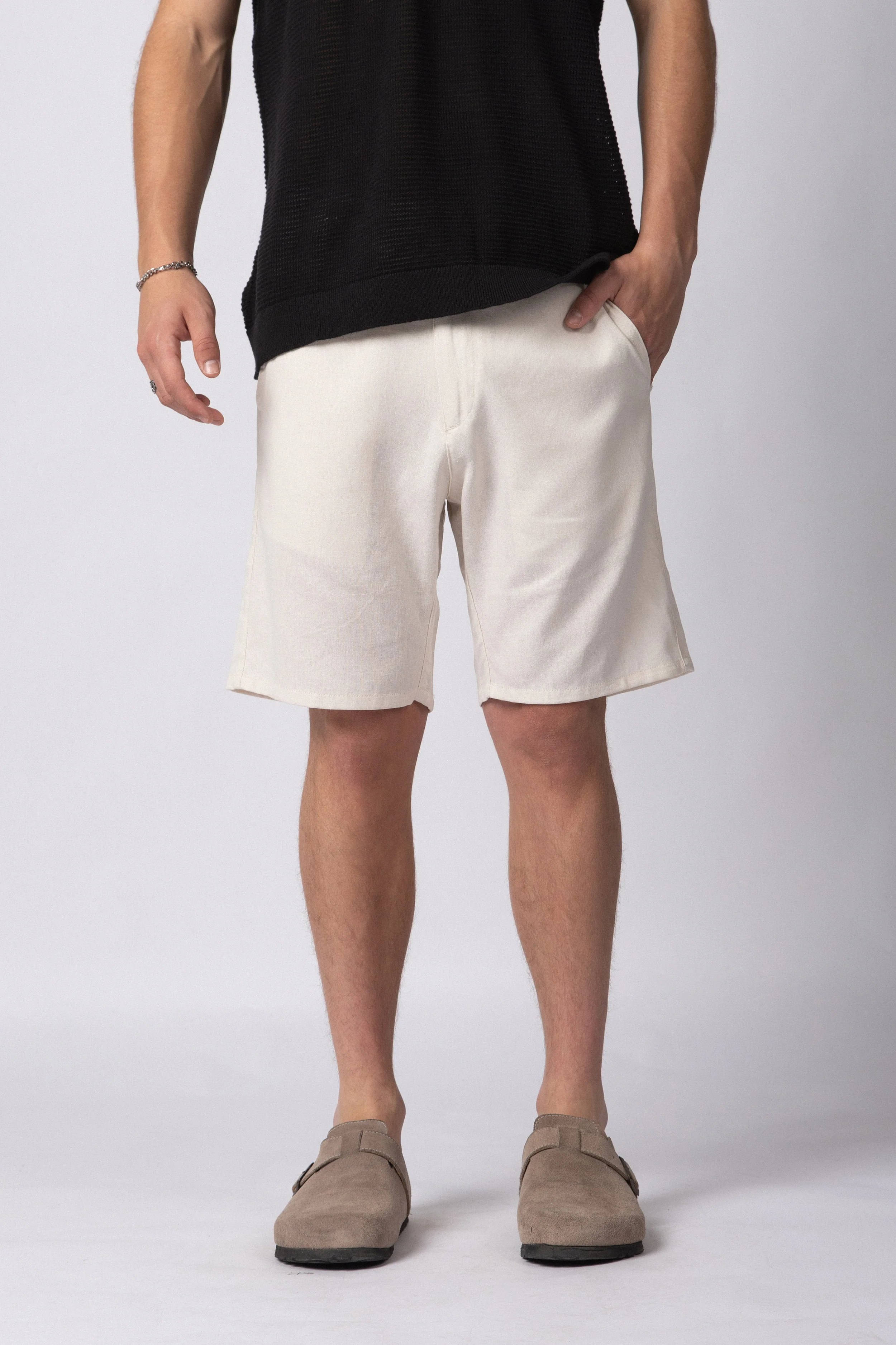 Bermuda Lino Rex Crudo - Image 3