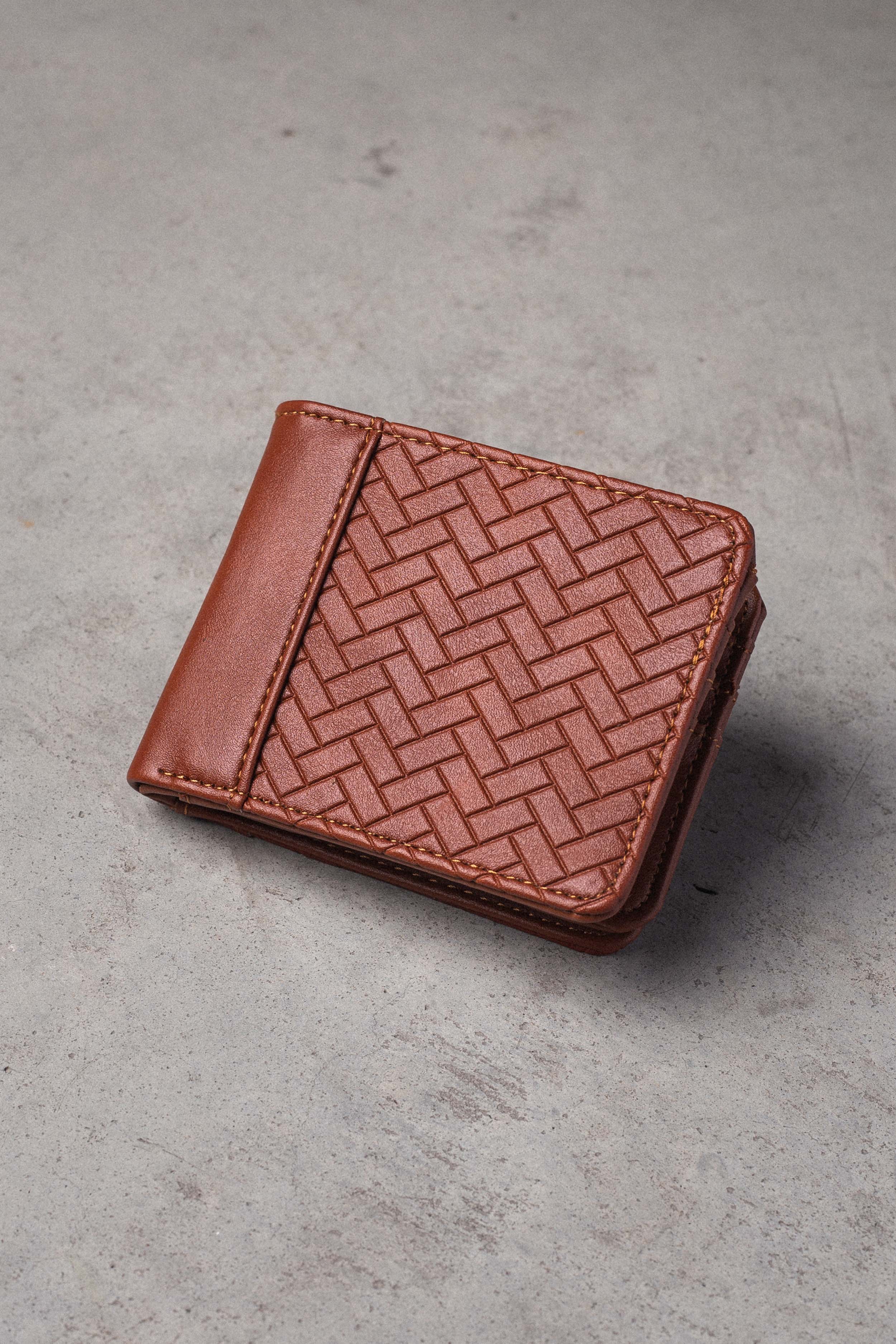Billetera Mudd Marron
