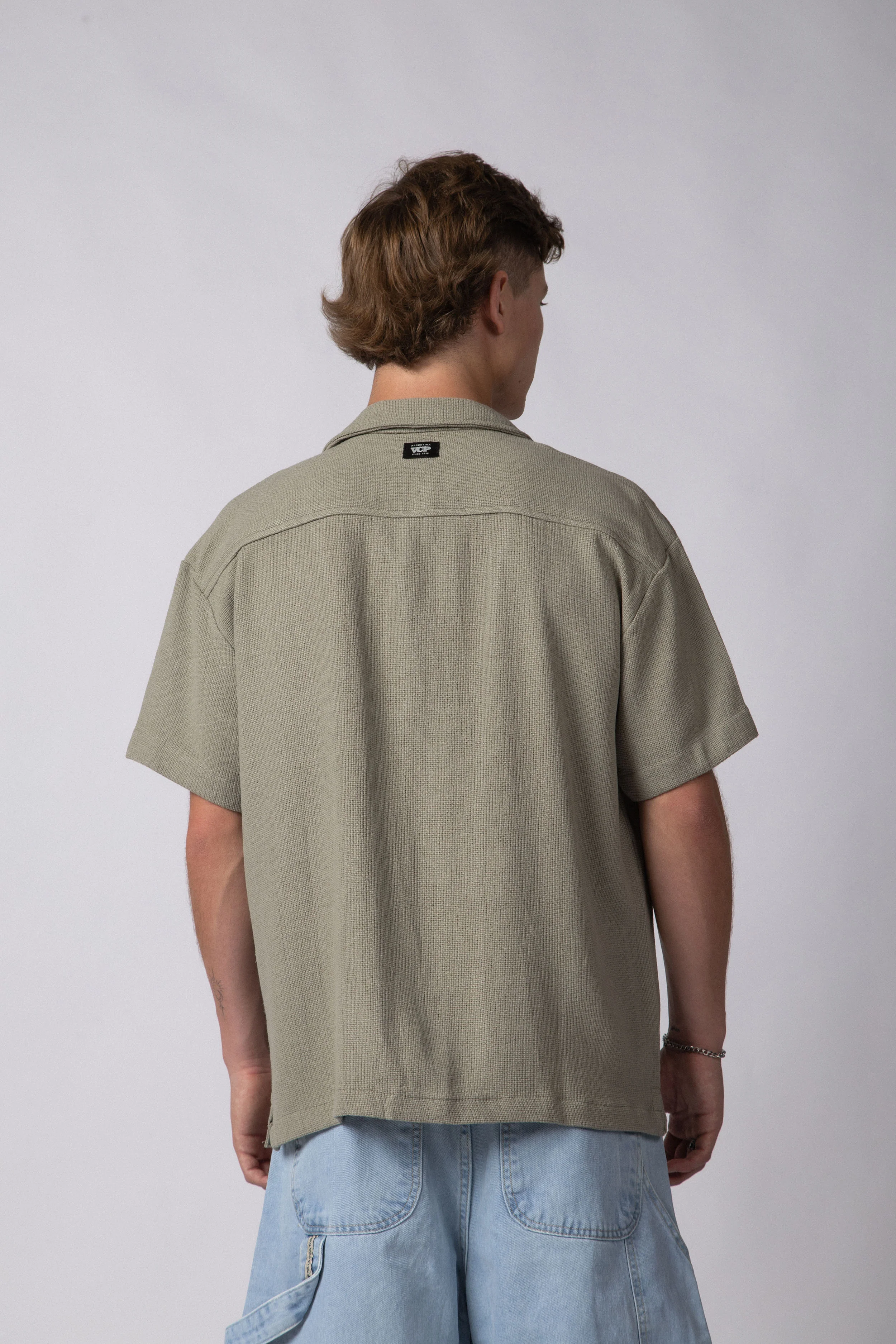 Camisa Manga Corta Lino Mont Militar - Image 2