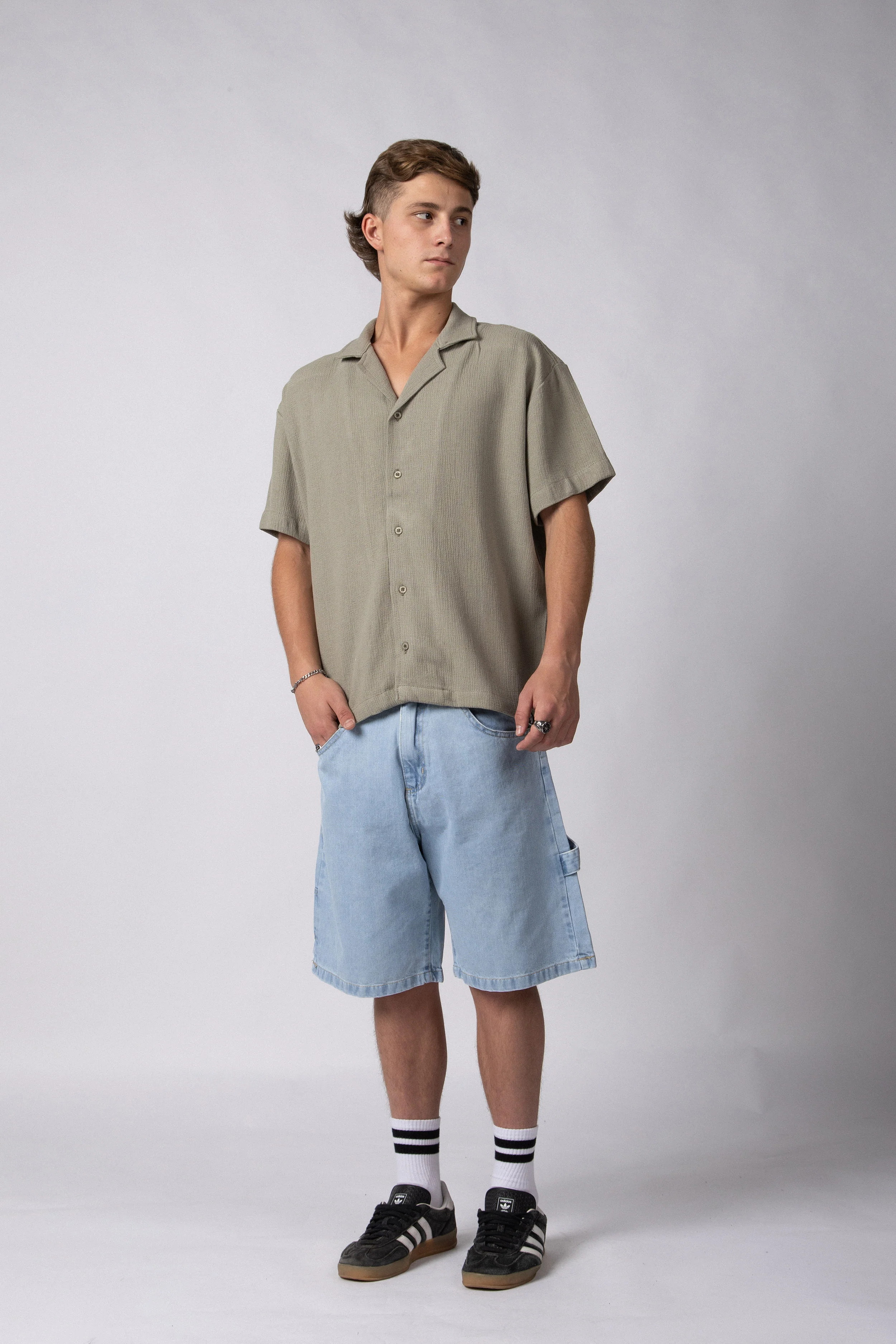 Camisa Manga Corta Lino Mont Militar - Image 5
