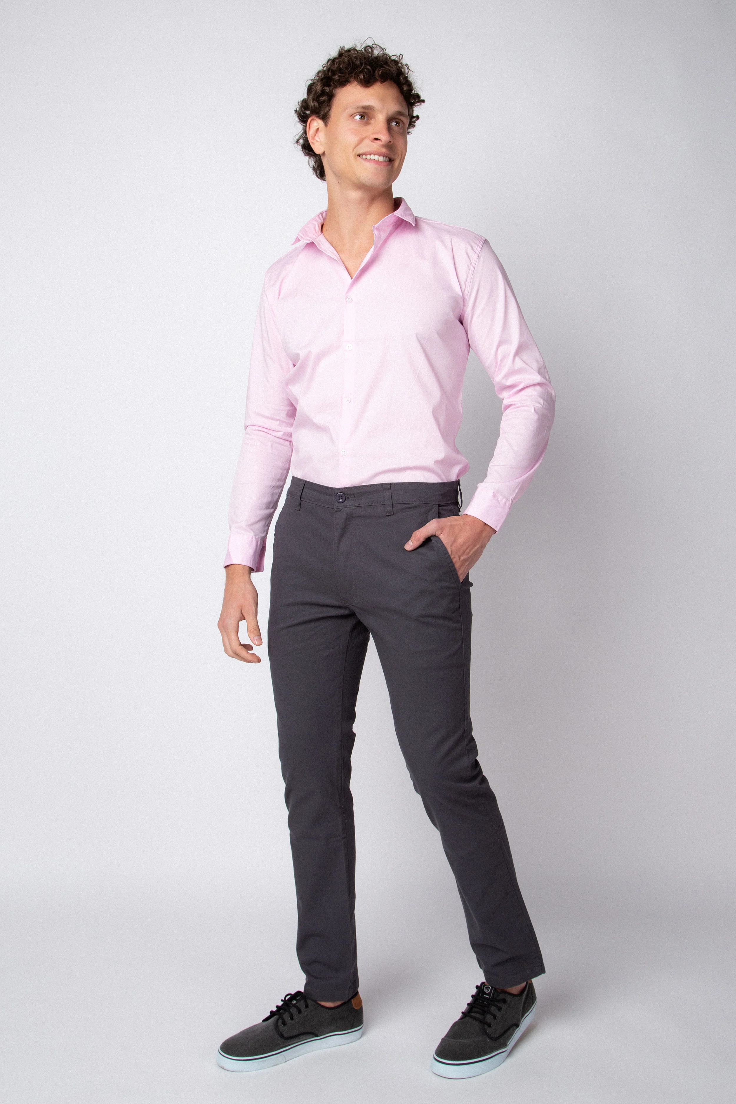 Camisa Manga Larga Base Rosa - Image 4