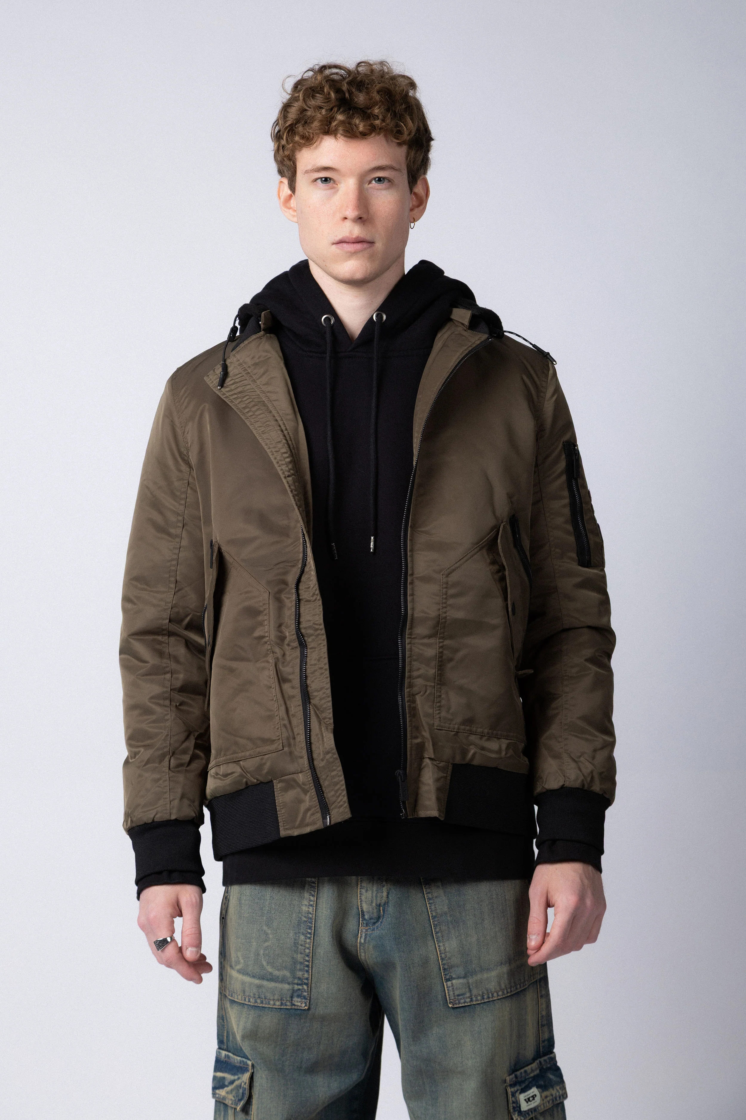 Campera Bomber Eldrick Militar - Image 2