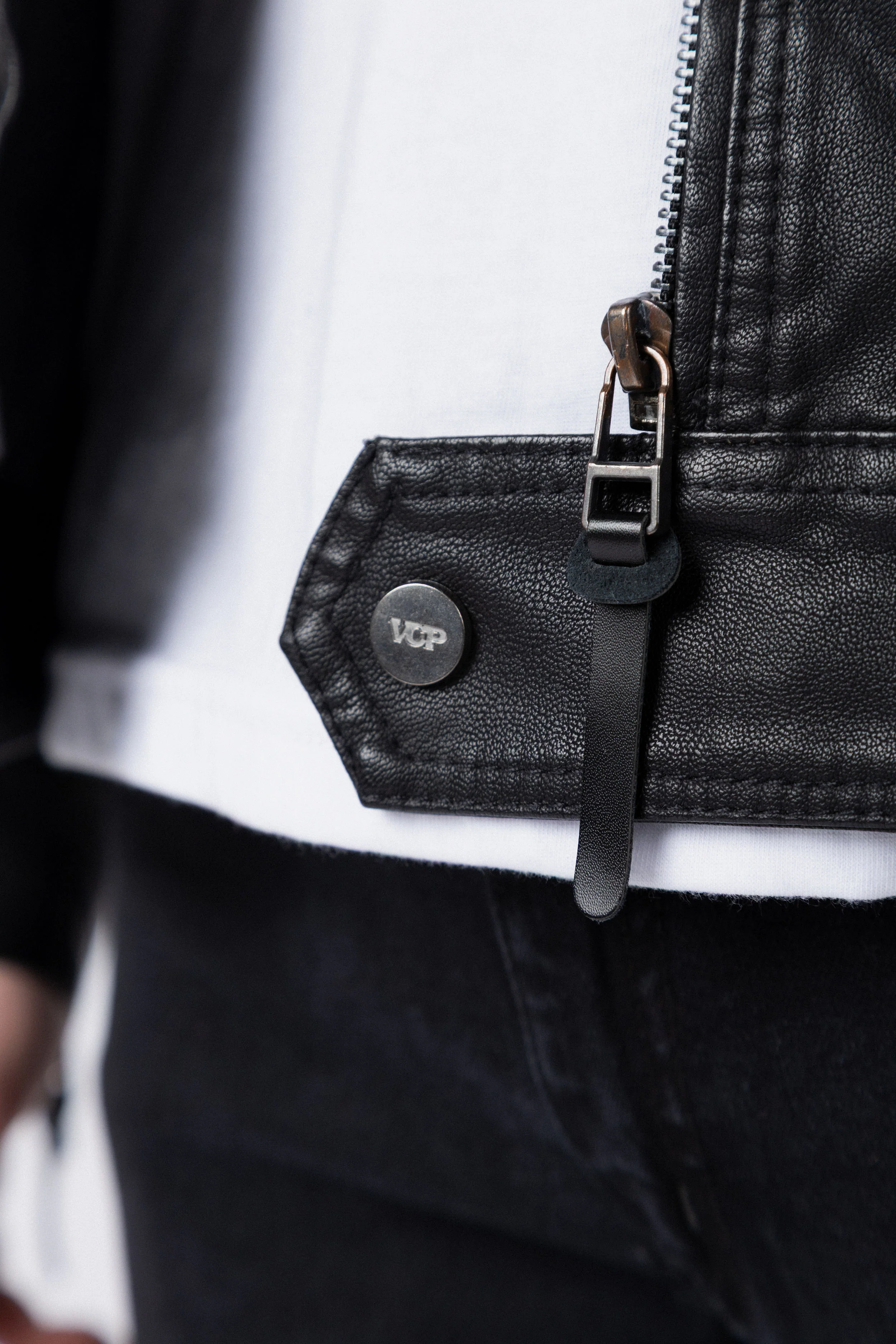 Campera PU Stan Black