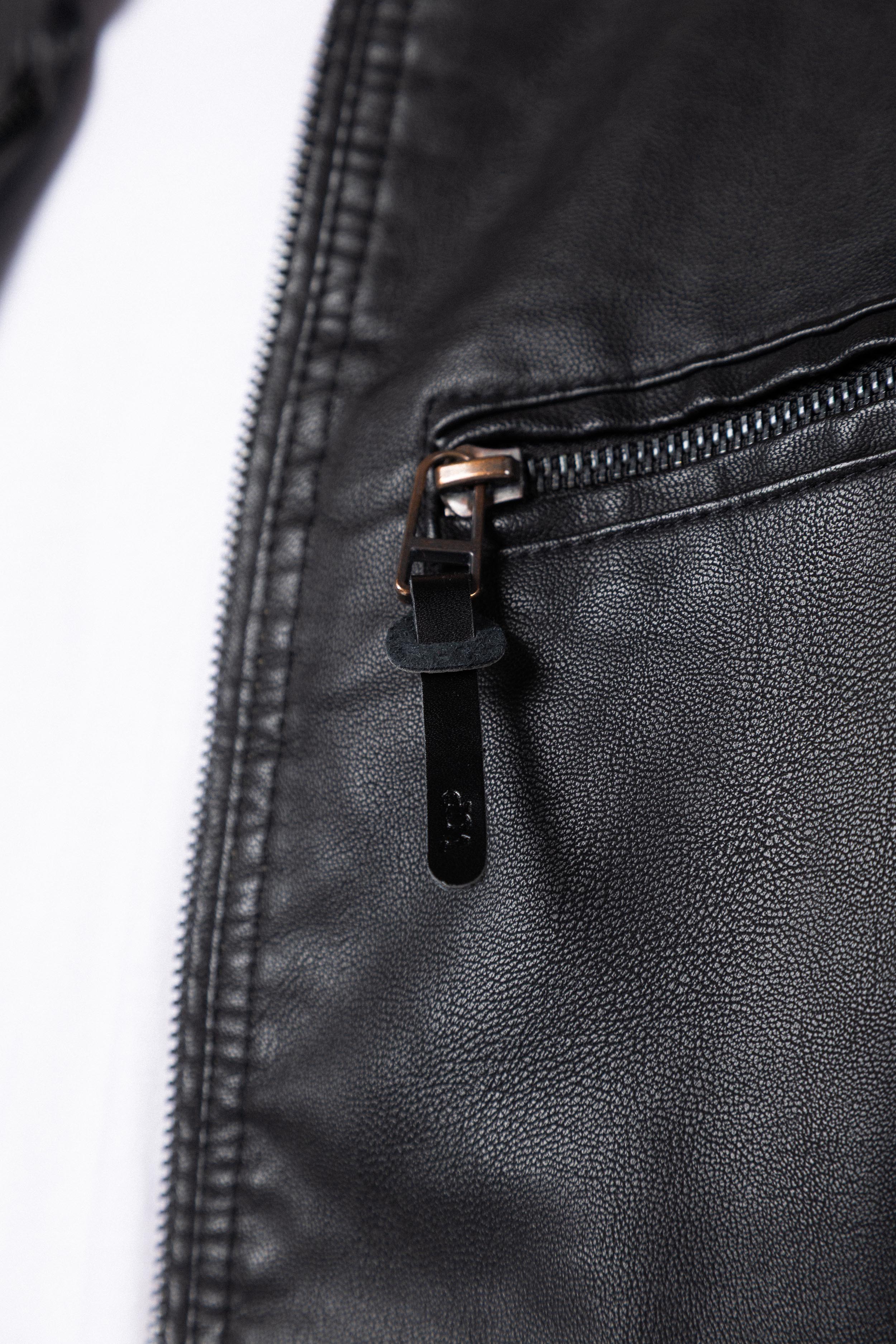 Campera PU Stan Black - Image 3