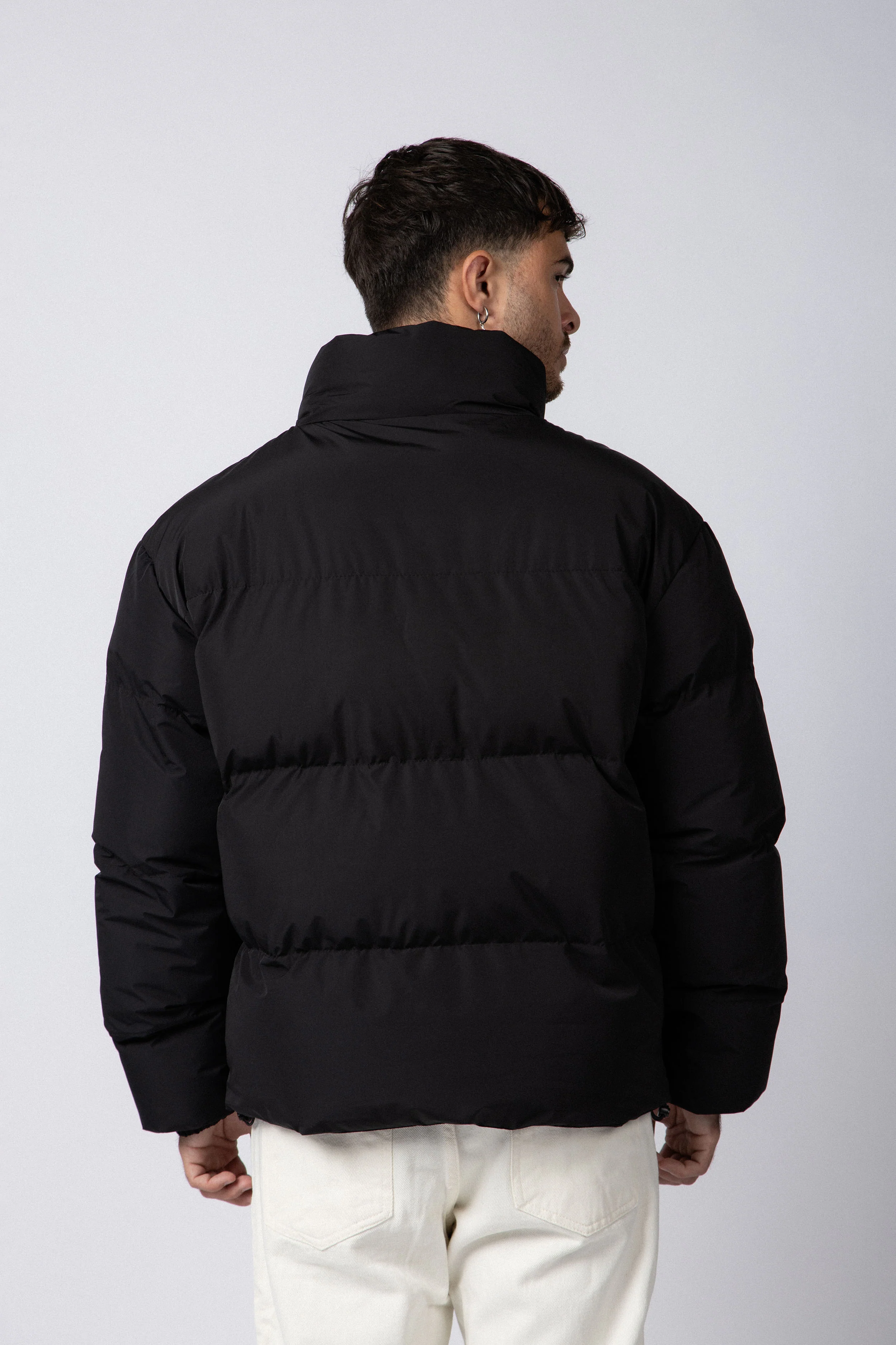 Campera Puffer Cronos Negra - Image 4