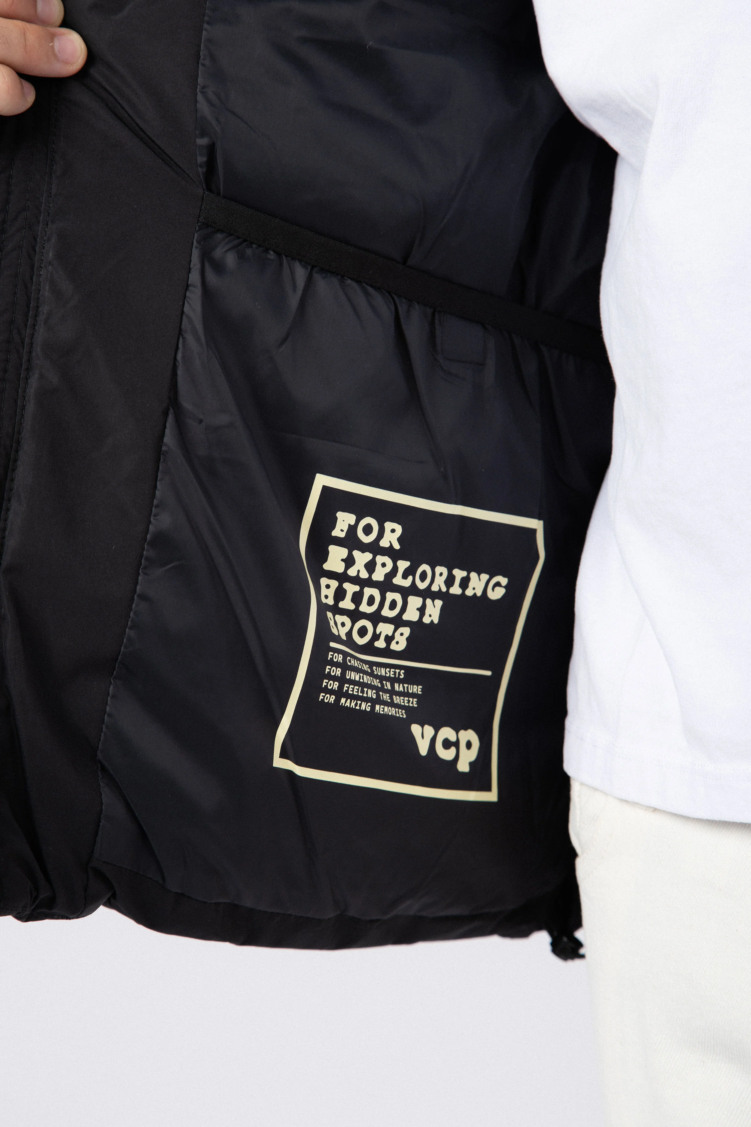 Campera Puffer Cronos Negra - Image 8