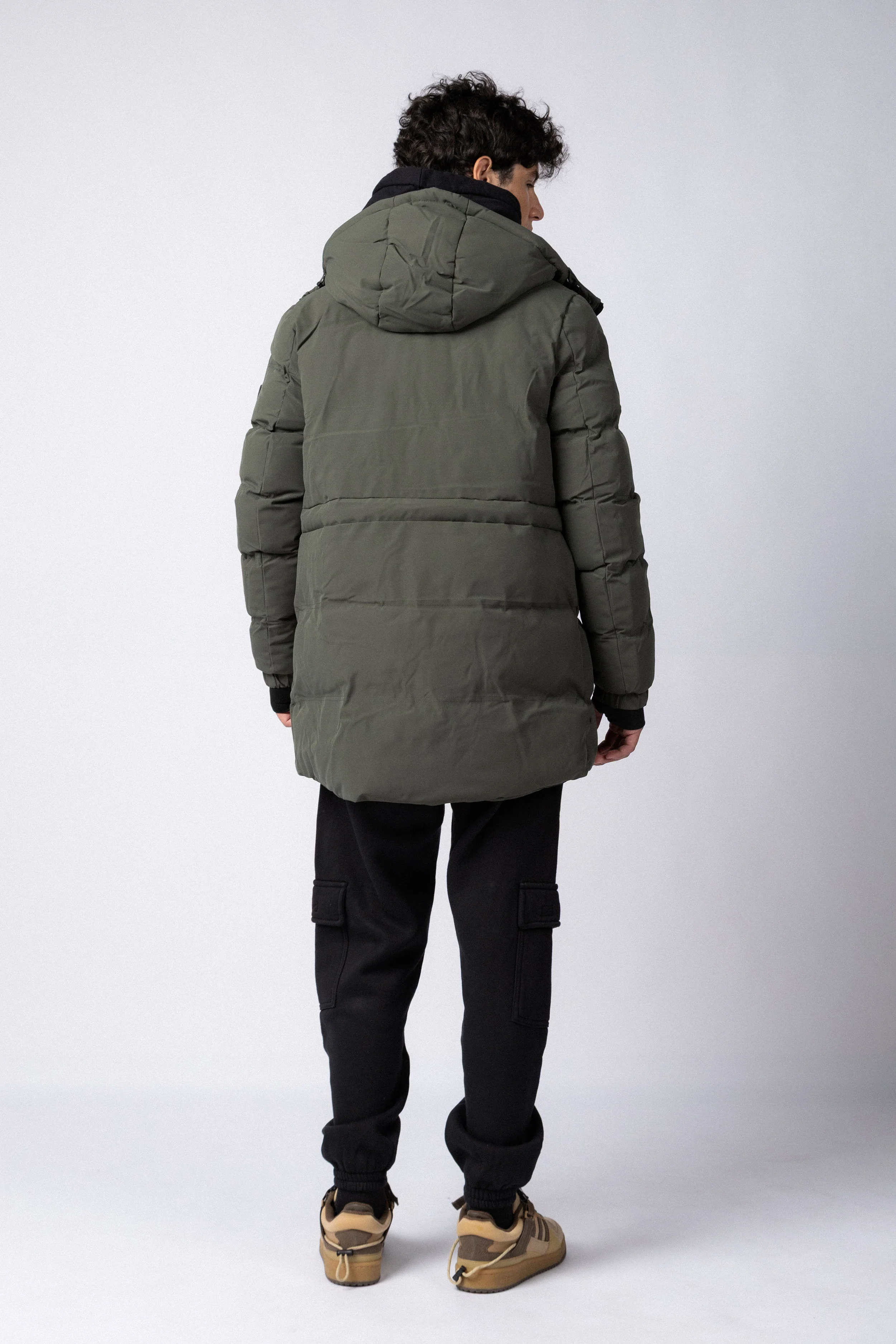 Campera Puffer Palmer Militar - Image 10
