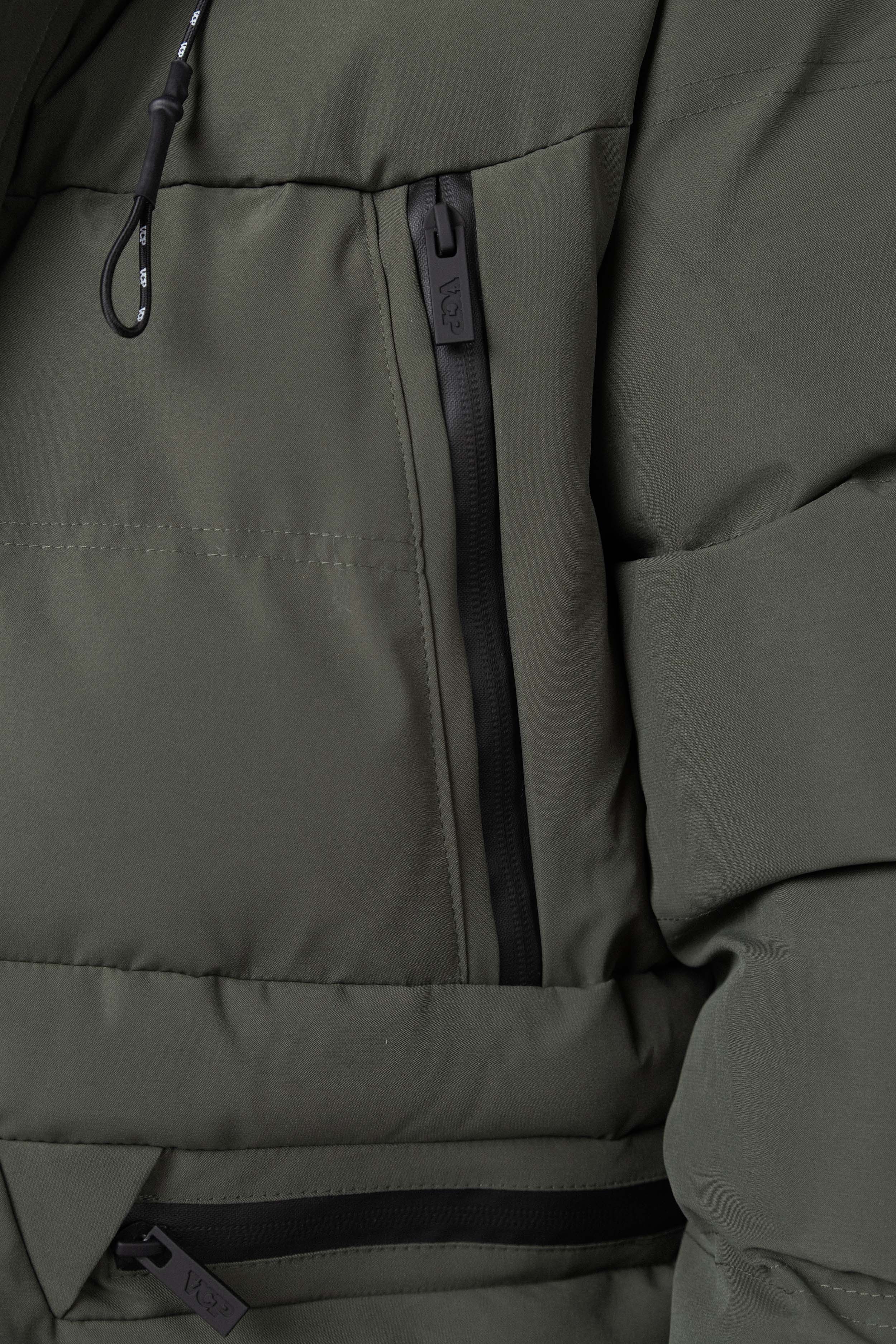 Campera Puffer Palmer Militar - Image 7