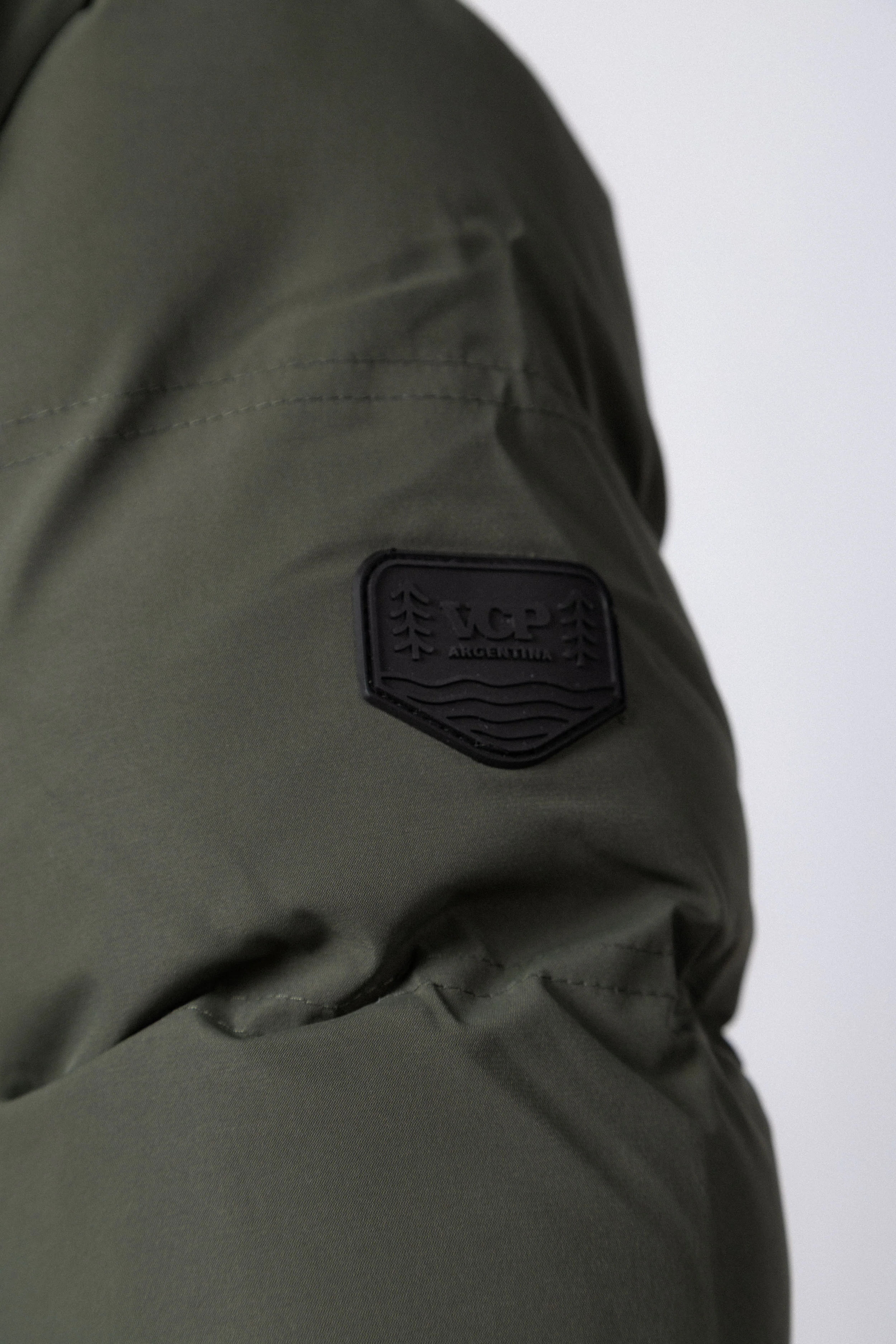 Campera Puffer Palmer Militar - Image 8