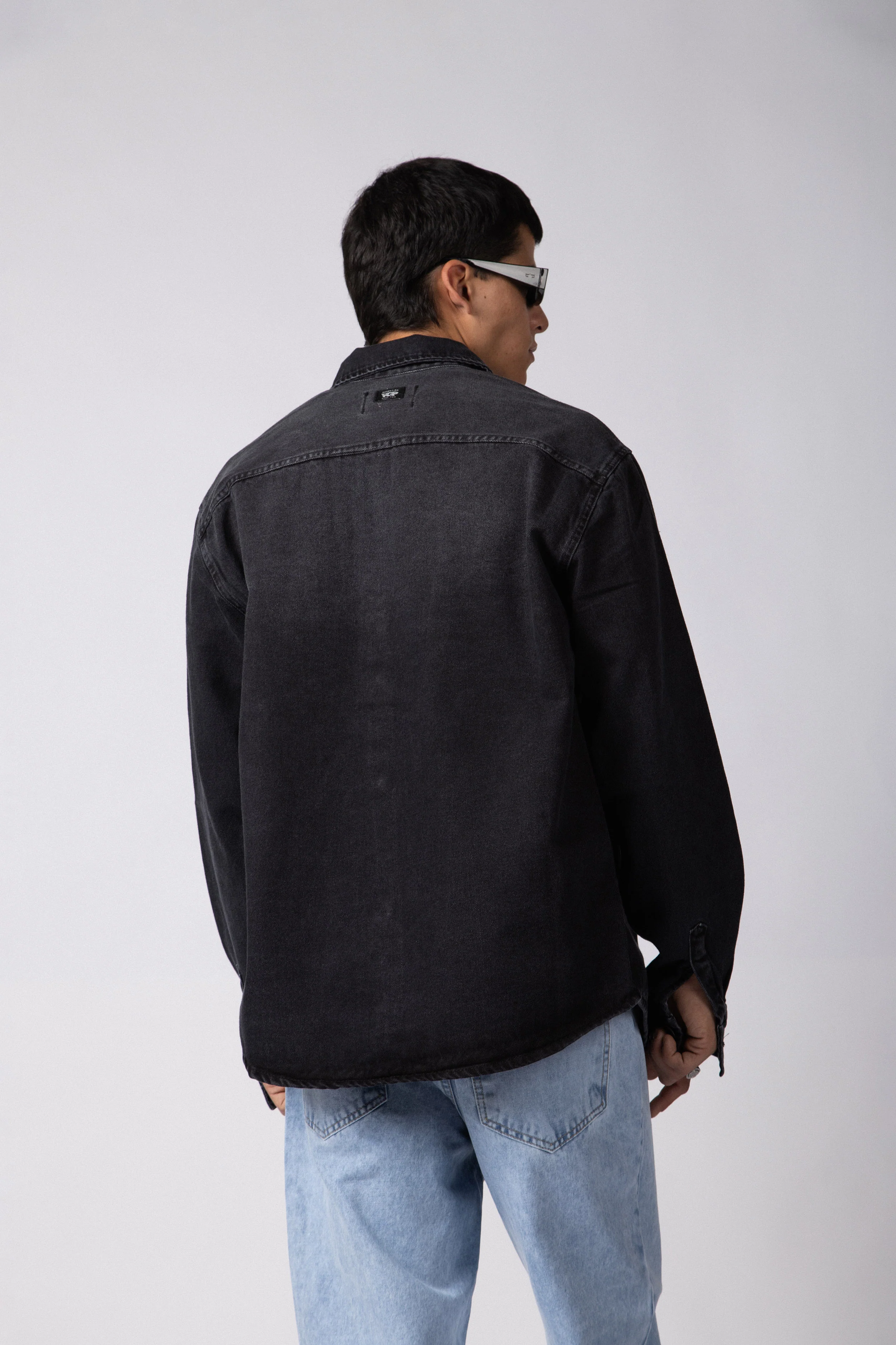 Chaqueta Jean Spruce Negra - Image 4