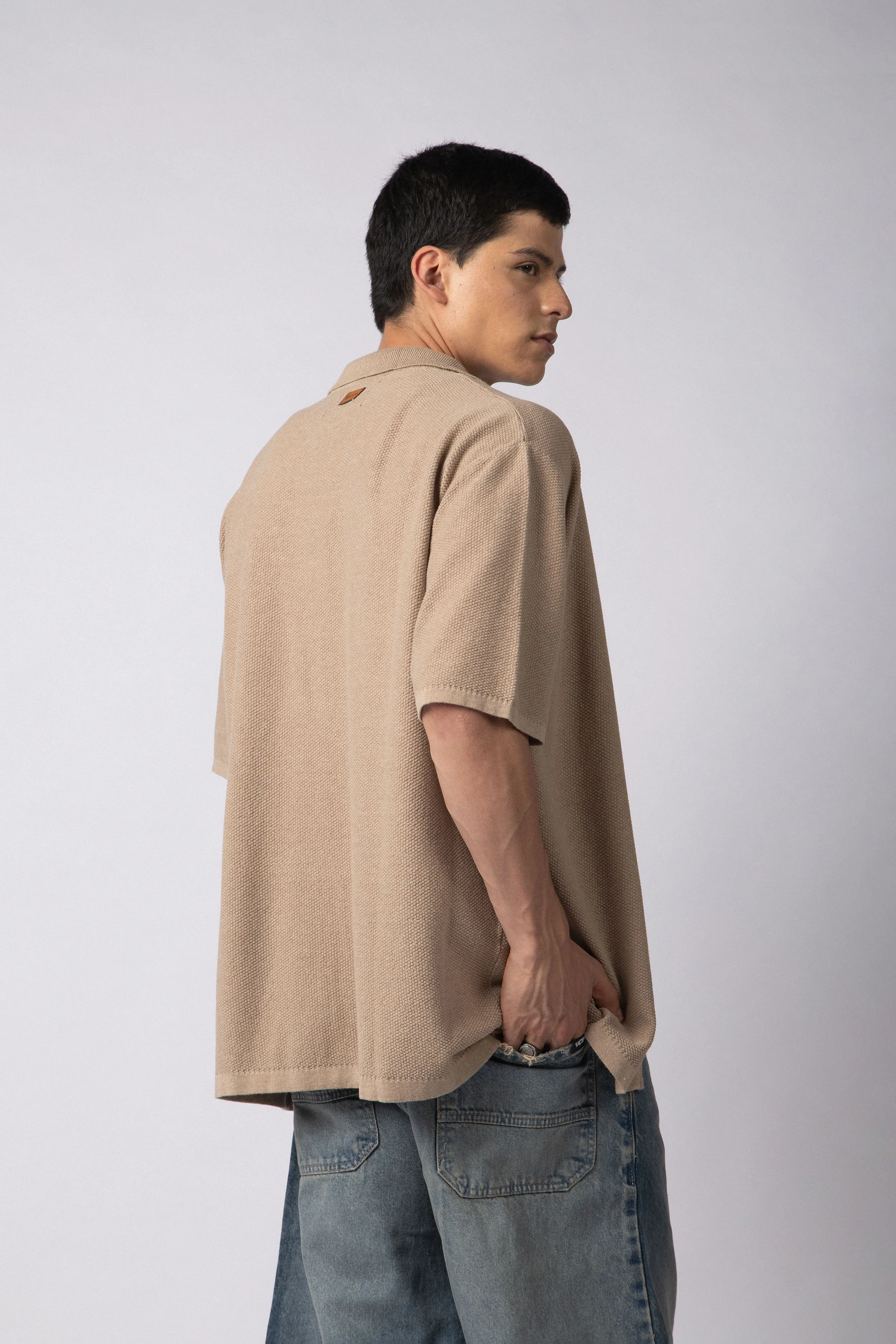 Chomba Tejida Rover Beige (c/ cierre) - Image 4