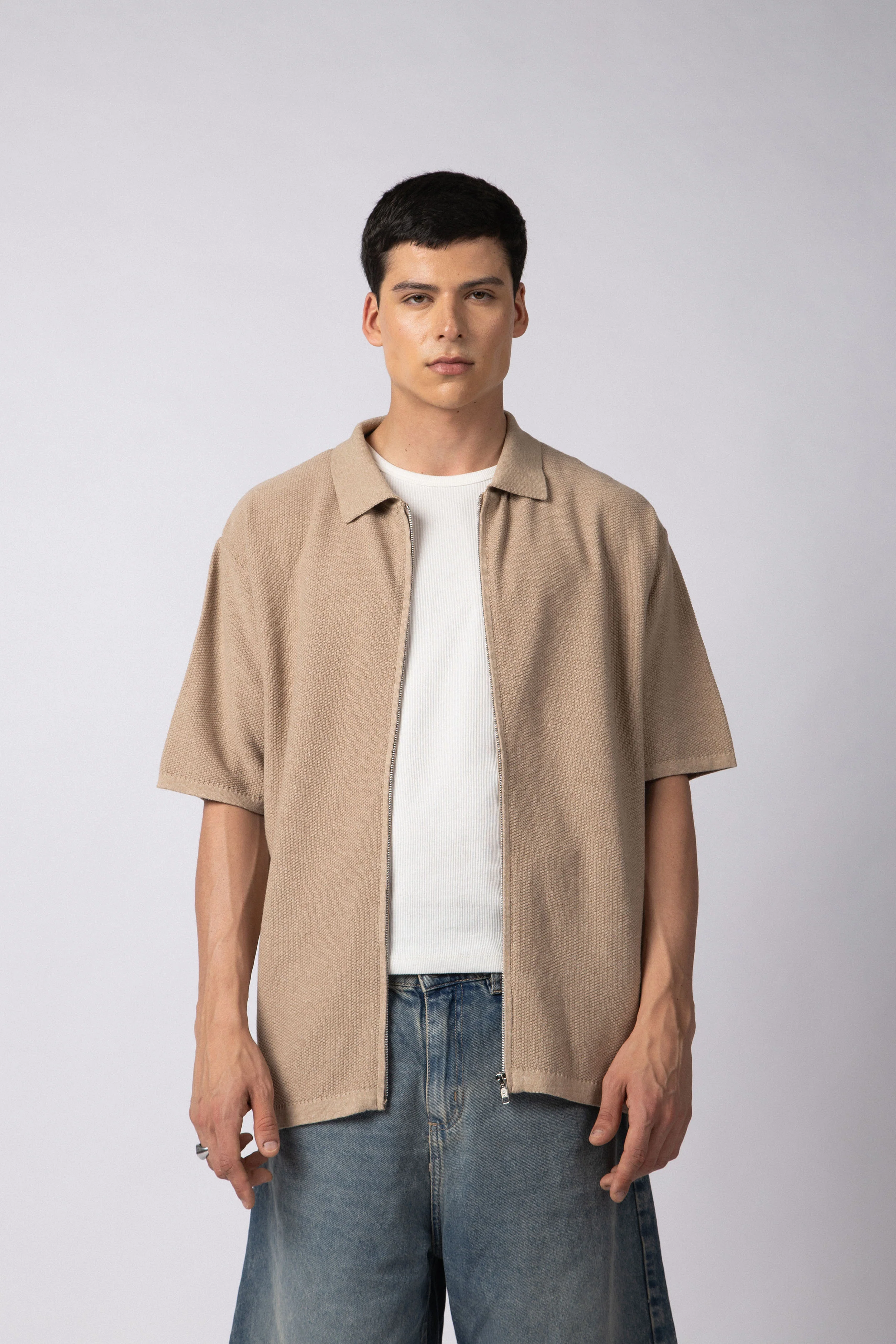 Chomba Tejida Rover Beige (c/ cierre) - Image 6