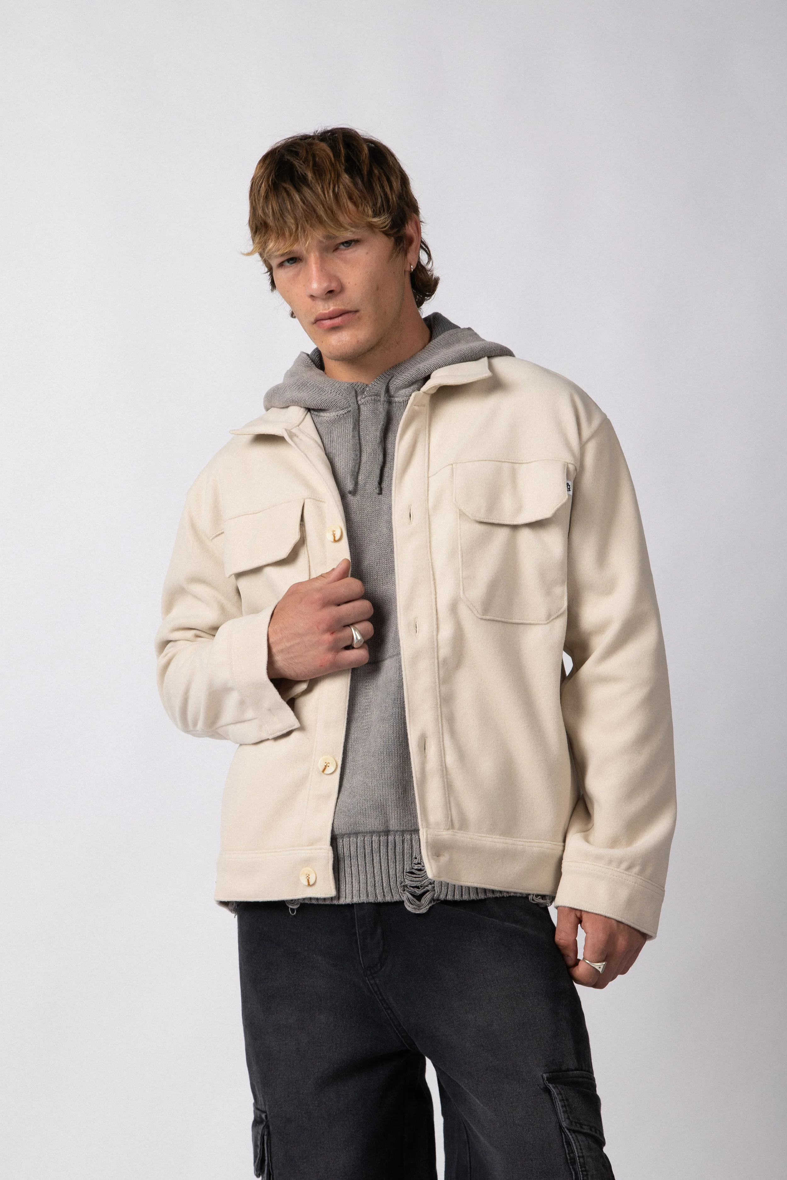 Coat Duffel Crudo - Image 3