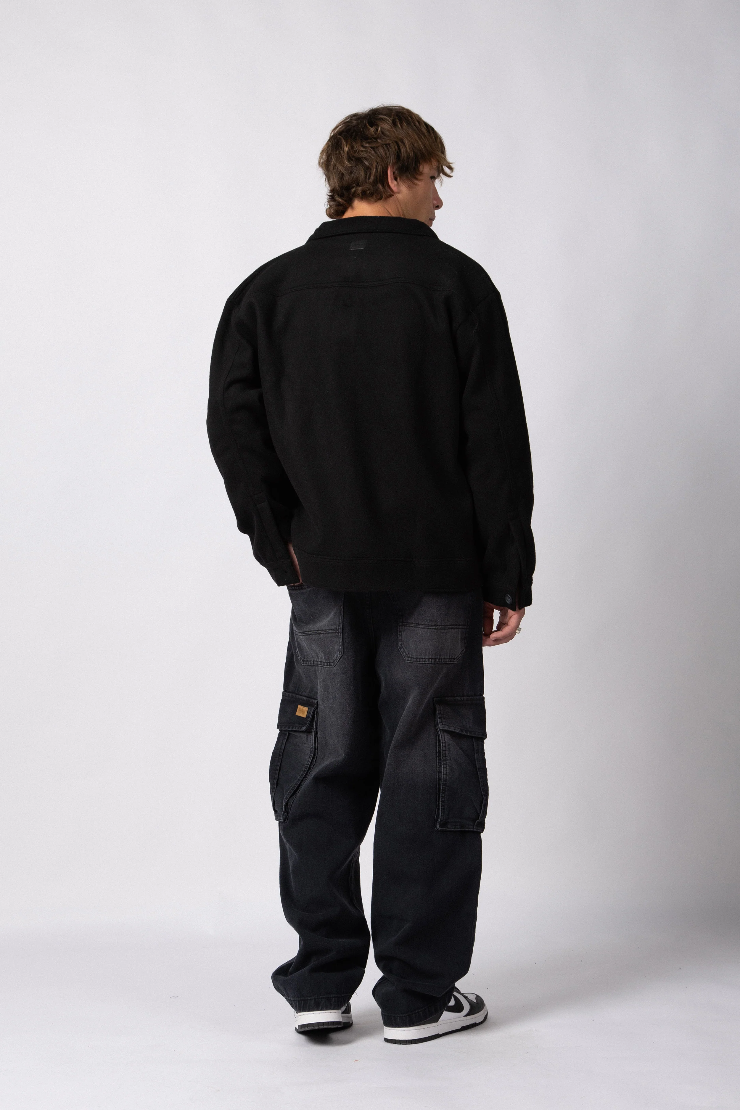 Coat Duffel Negro - Image 2
