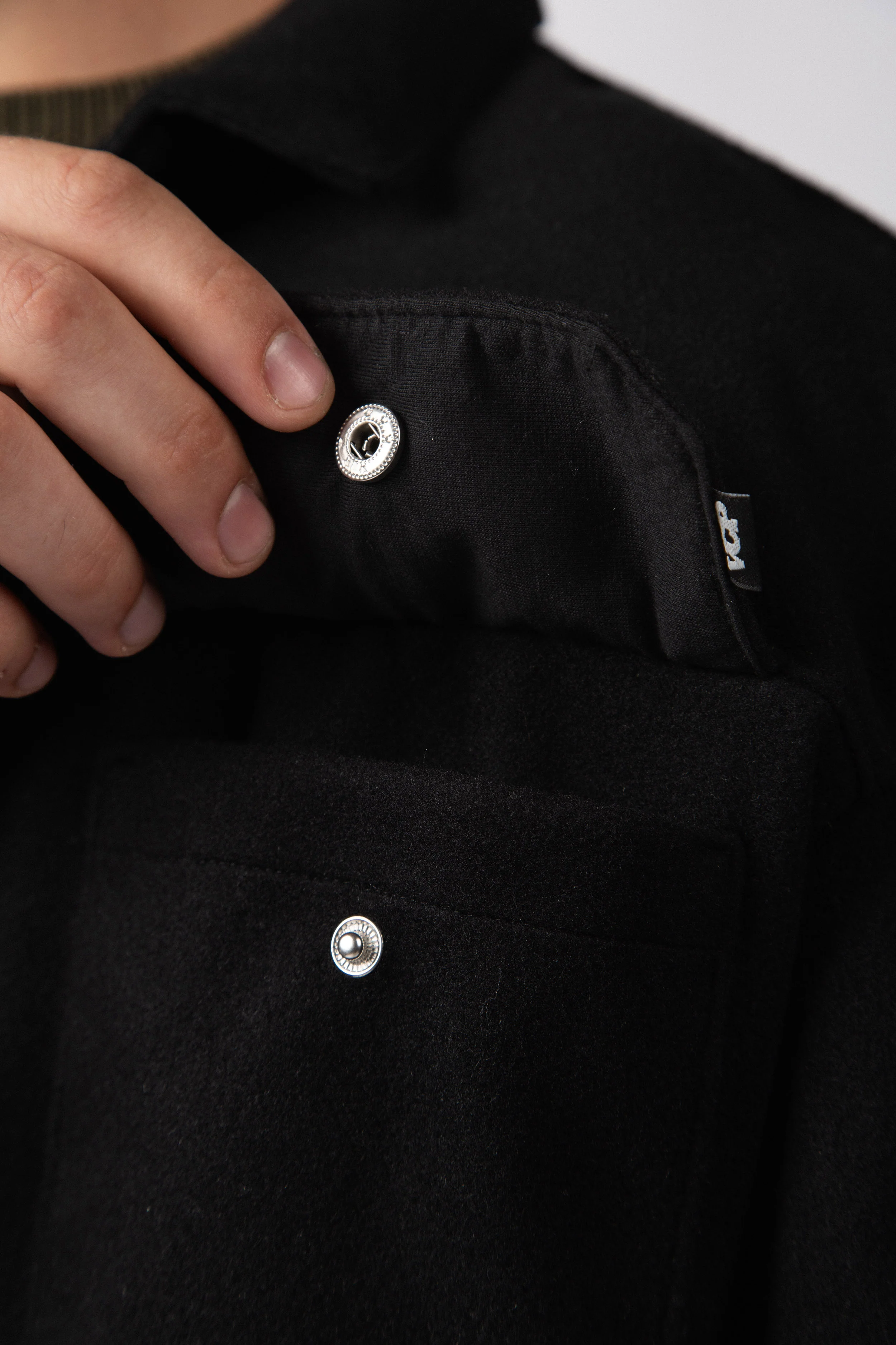 Coat Duffel Negro - Image 5
