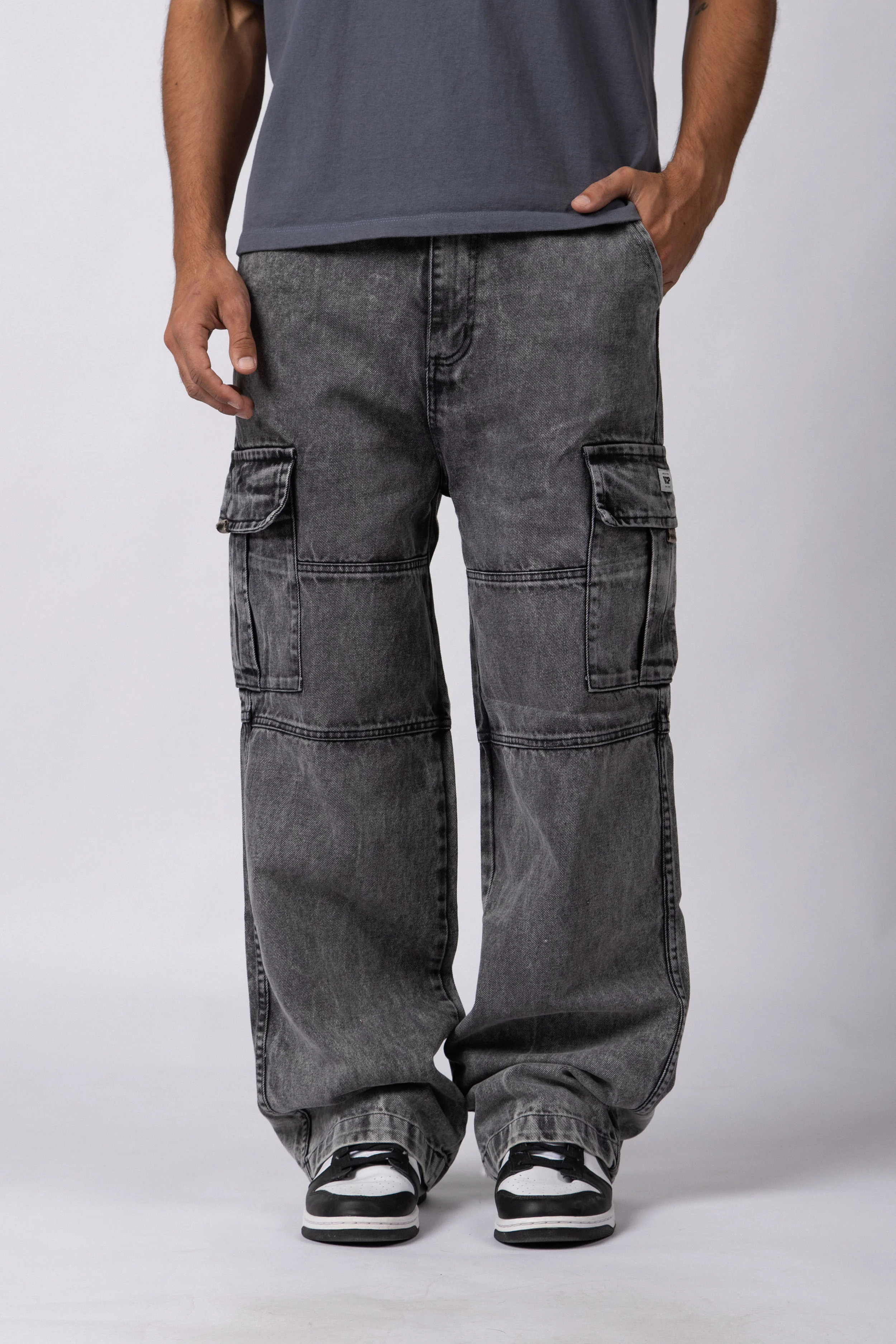 Jean Cargo Darth Acid Grey - Image 3