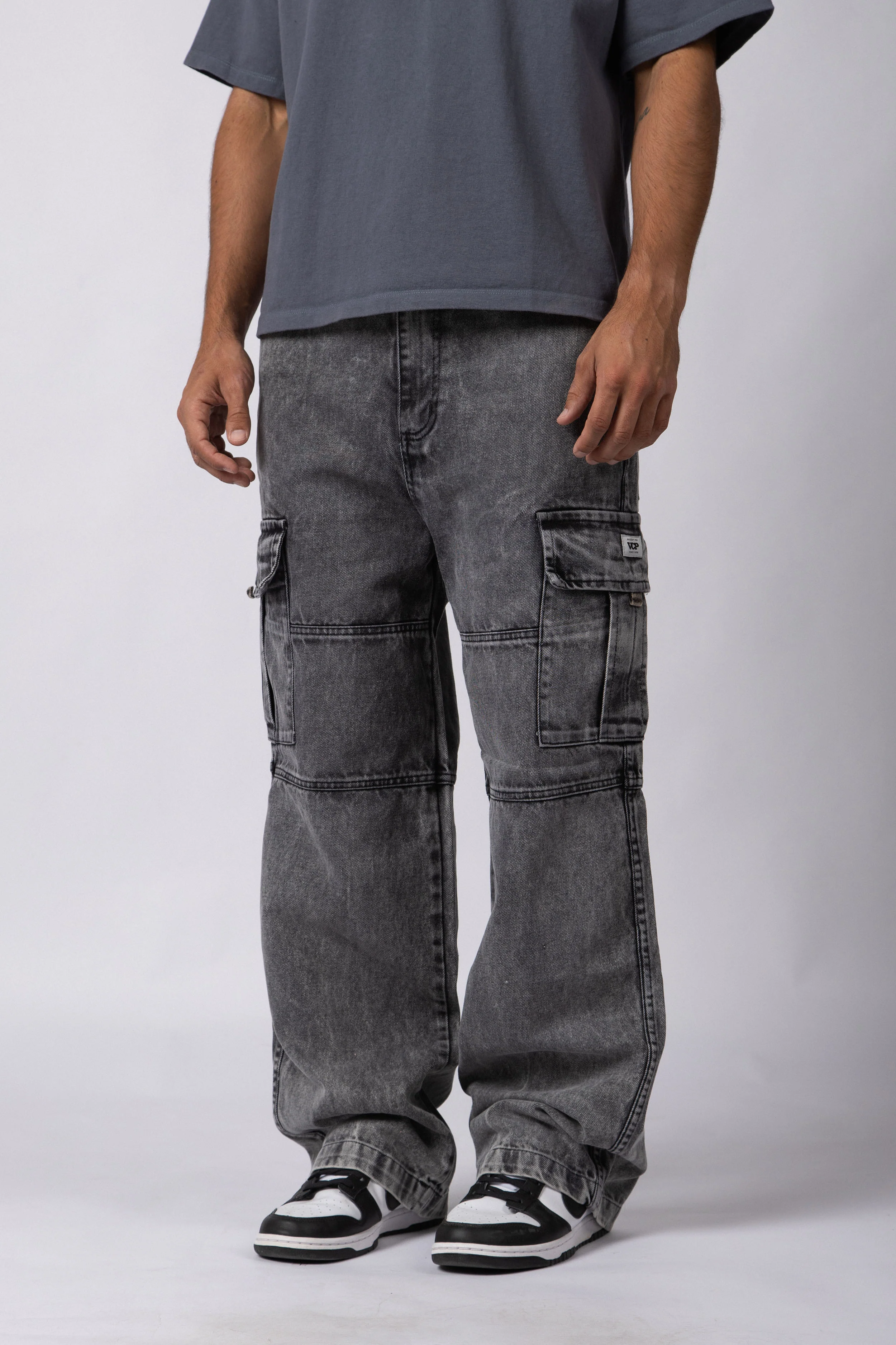 Jean Cargo Darth Acid Grey - Image 8
