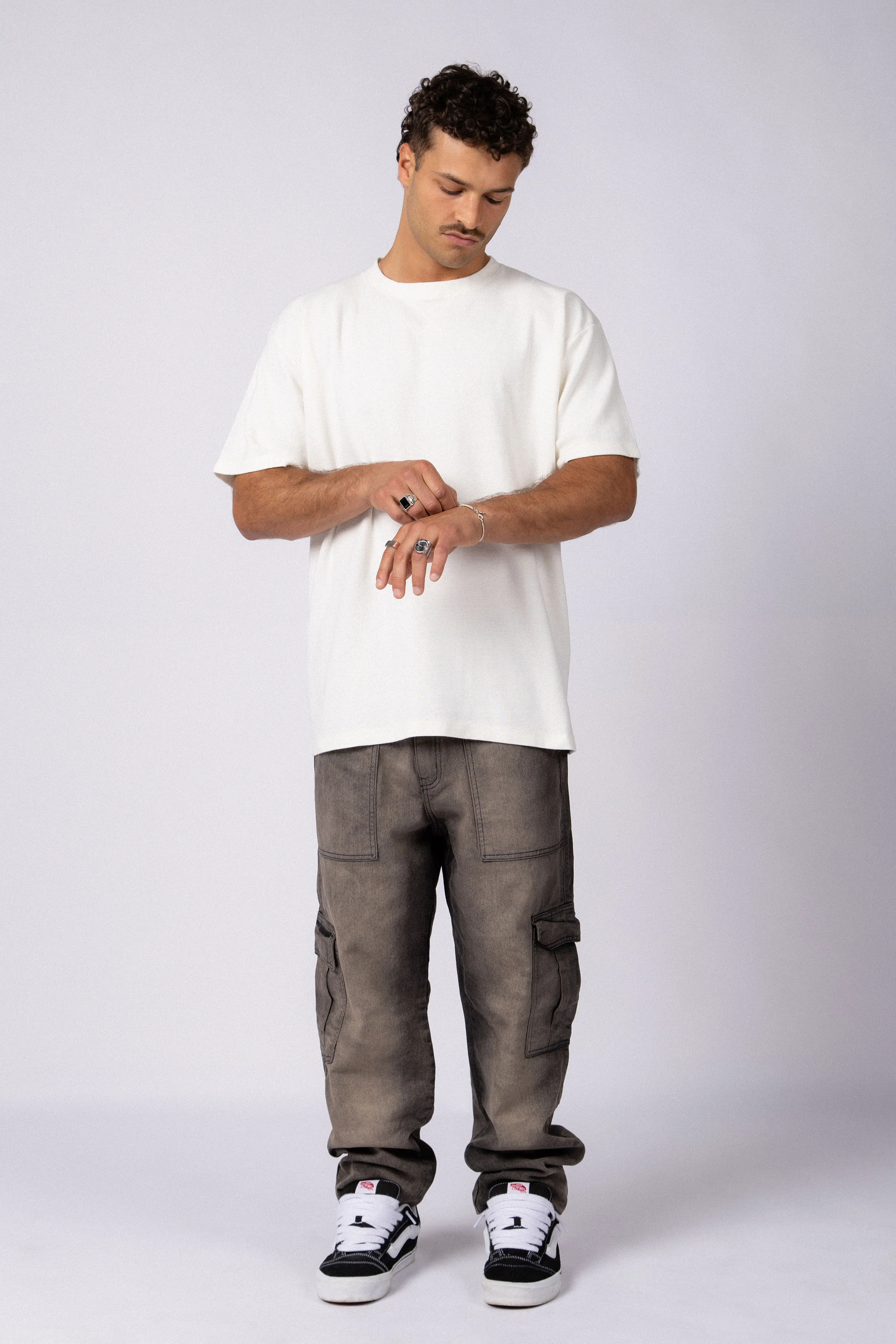 Jean Cargo Volt Oxid Black
