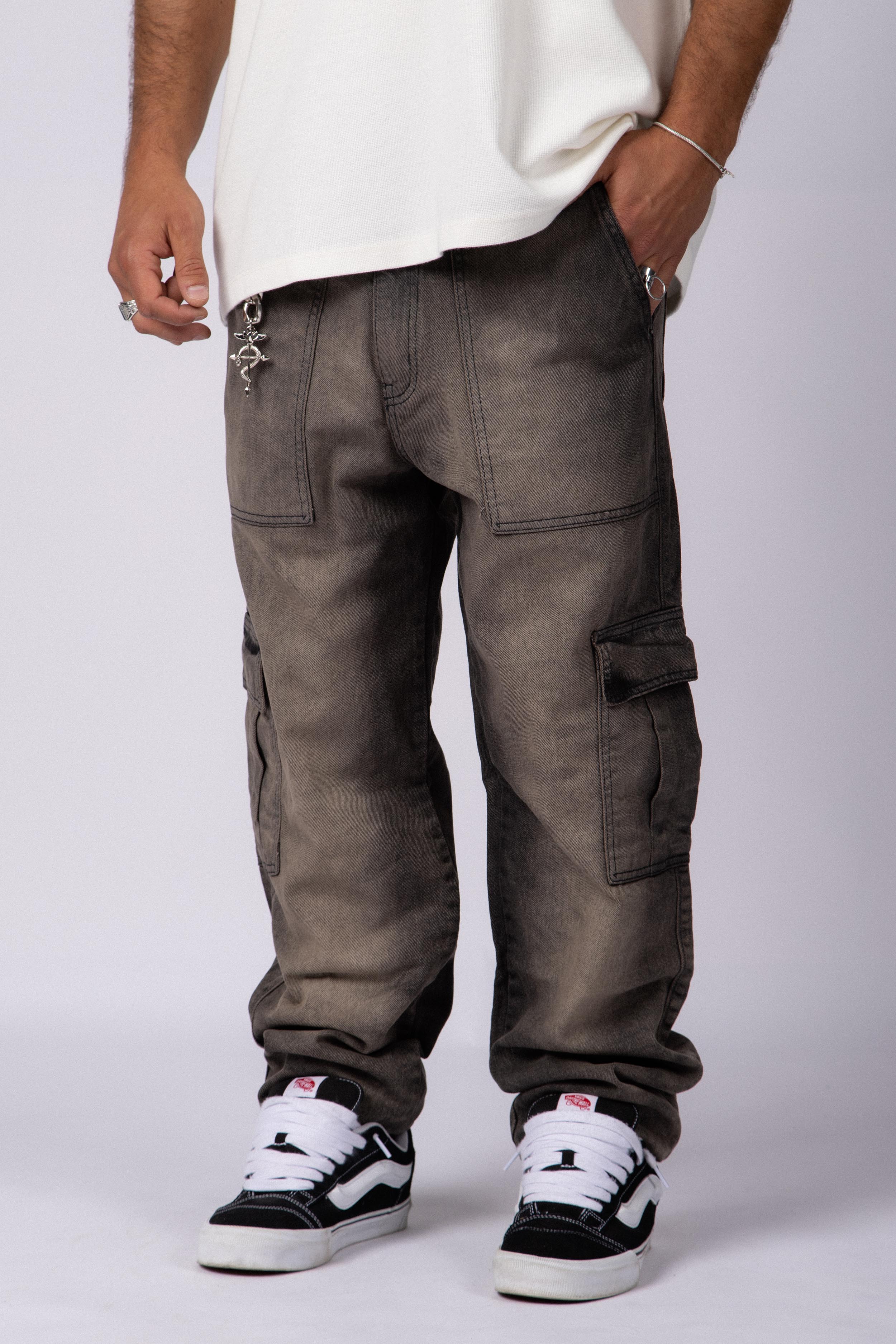 Jean Cargo Volt Oxid Black - Image 2