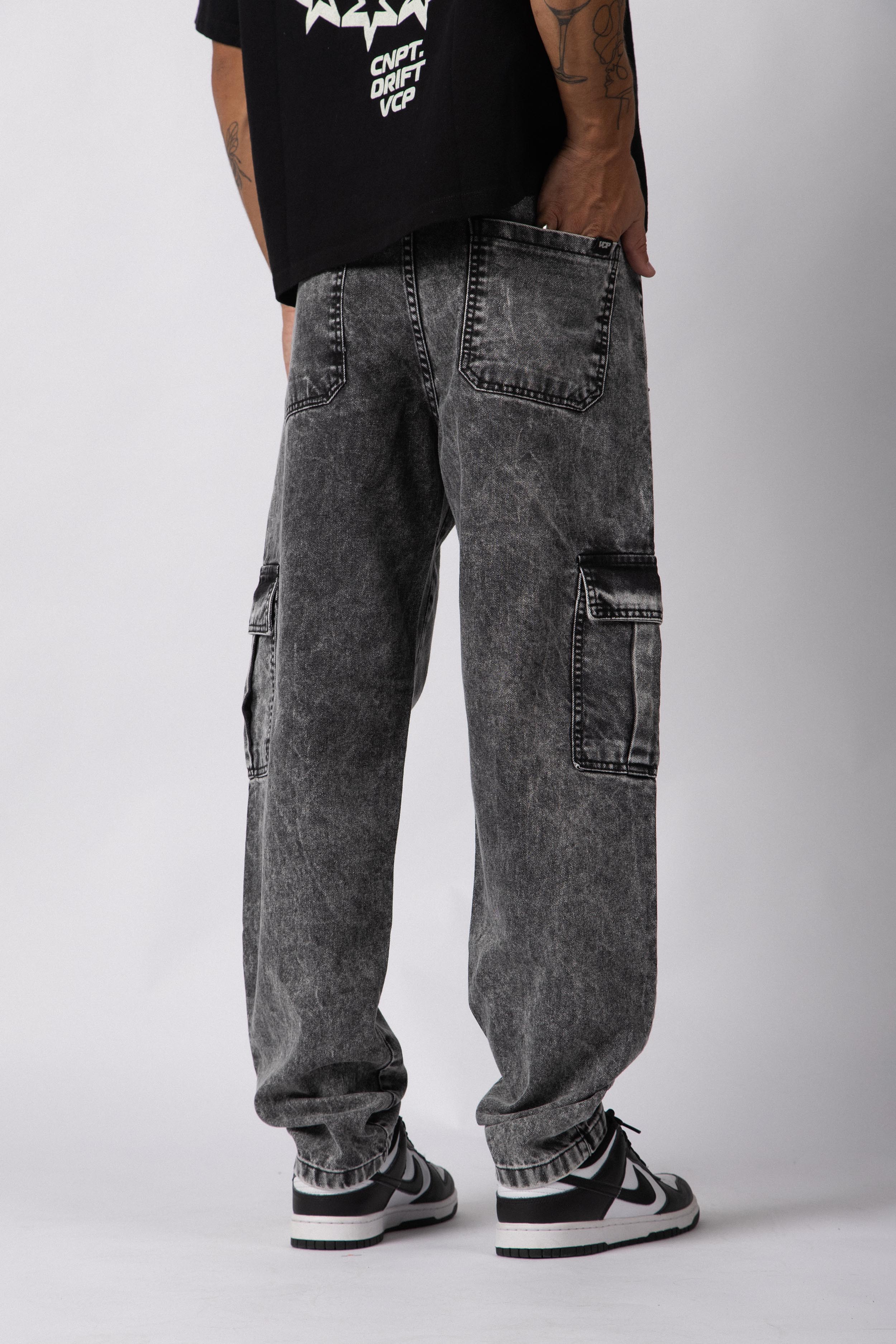 Jean Cargo Volt Smoked Gris - Image 4