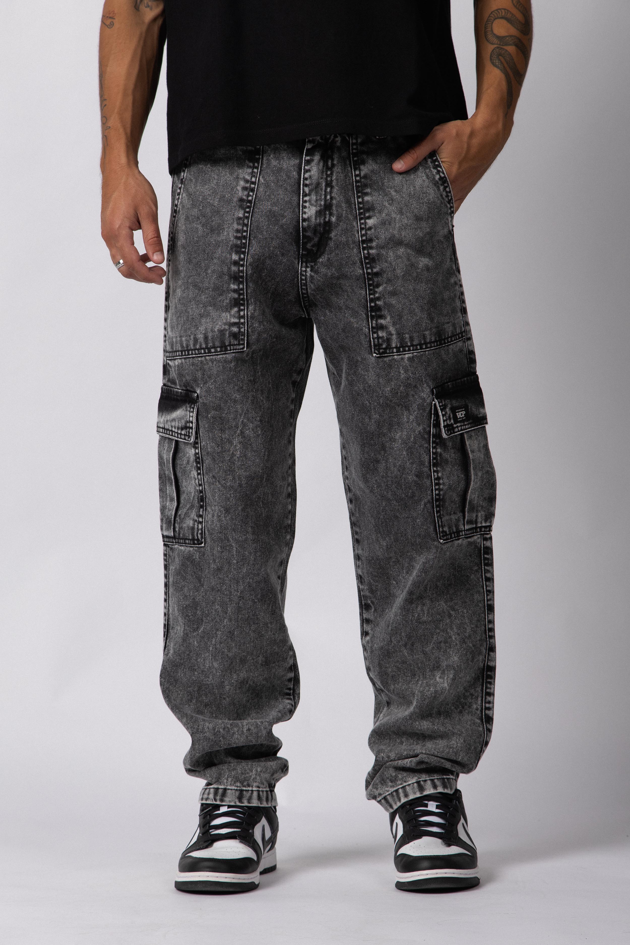 Jean Cargo Volt Smoked Gris - Image 8