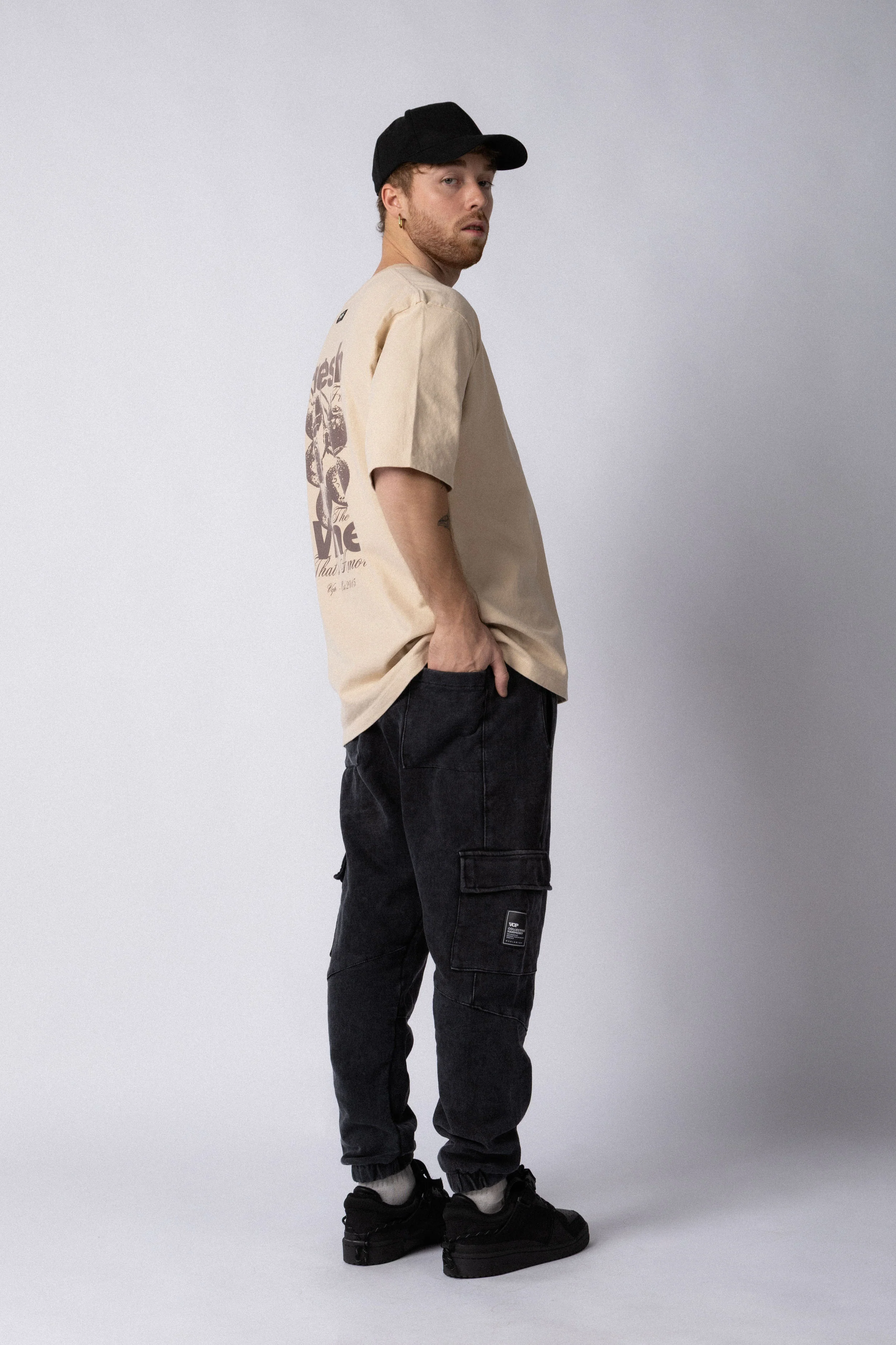 Jogger Cargo Ember Negro - Image 2