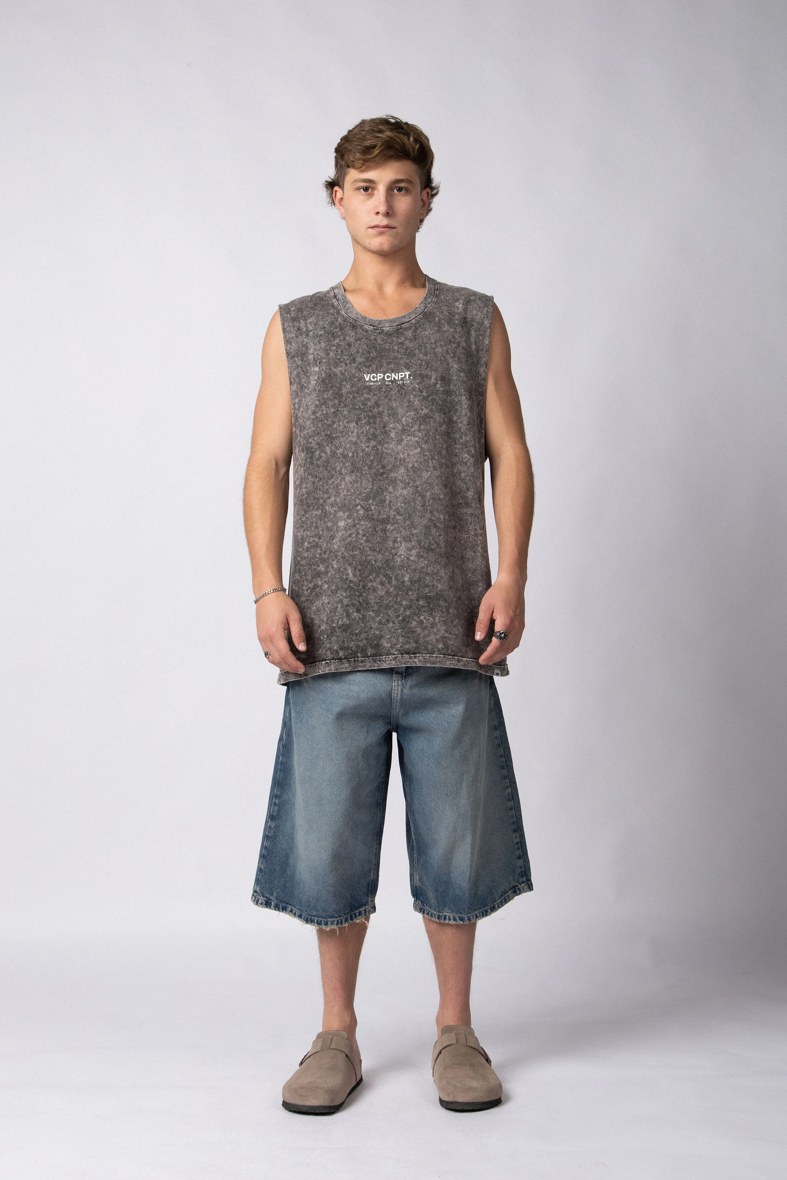 Musculosa Sudadera VF Conception Negra - Image 4