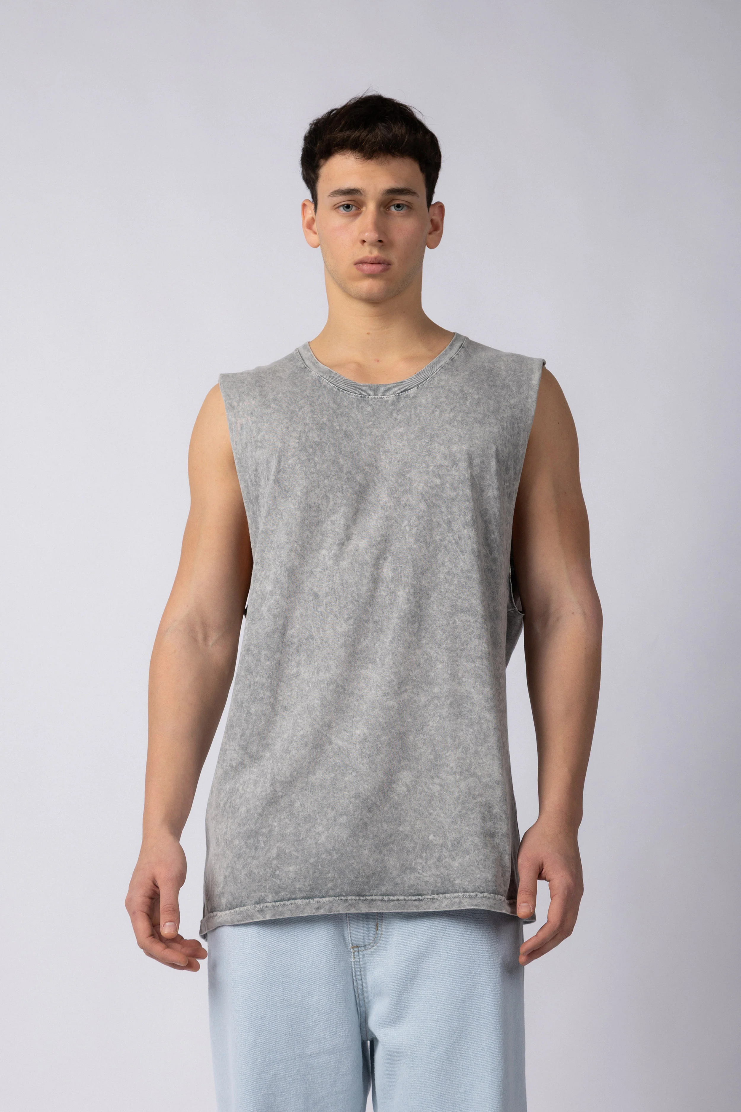 Musculosa Sudadera Vulf Gris