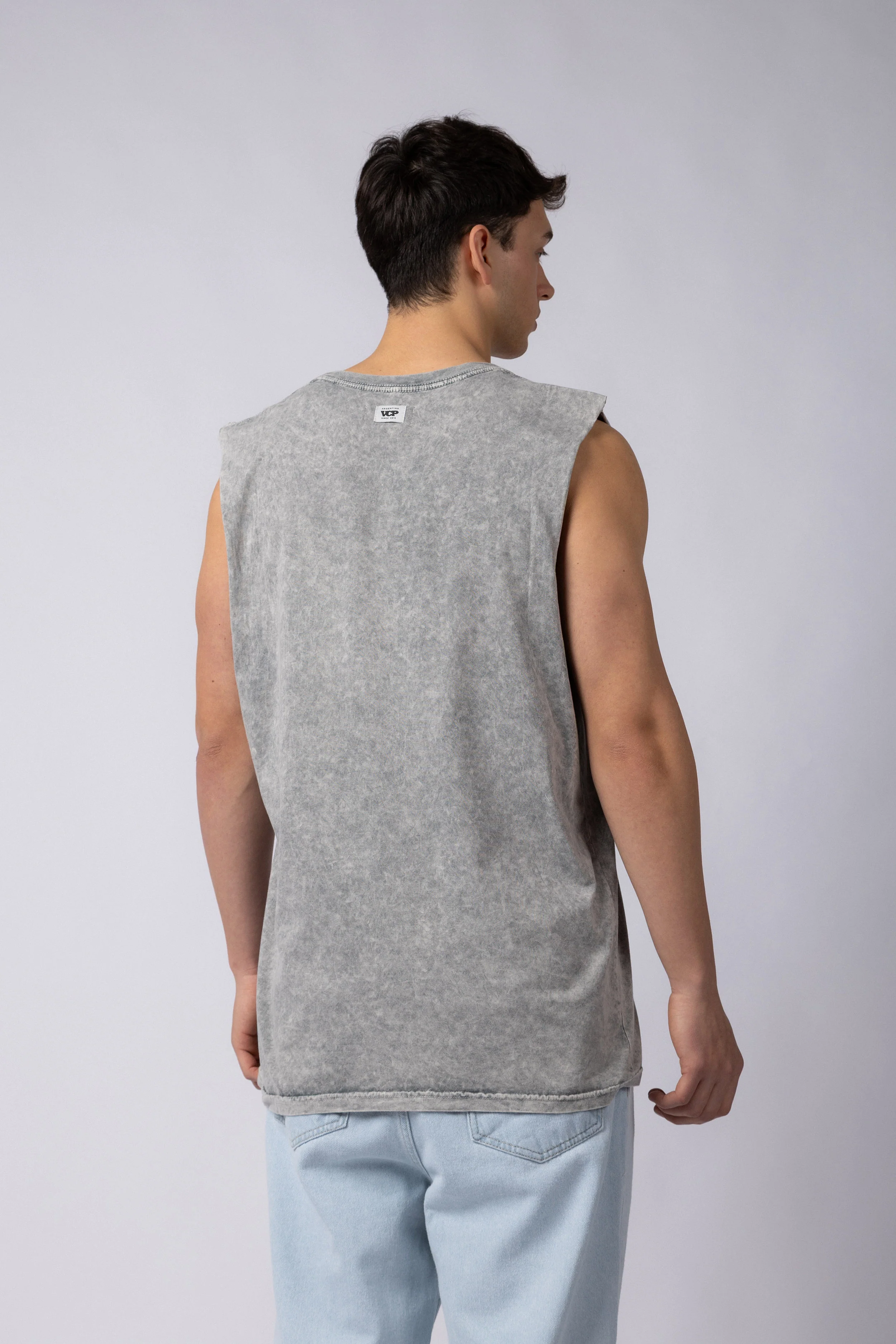 Musculosa Sudadera Vulf Gris - Image 2