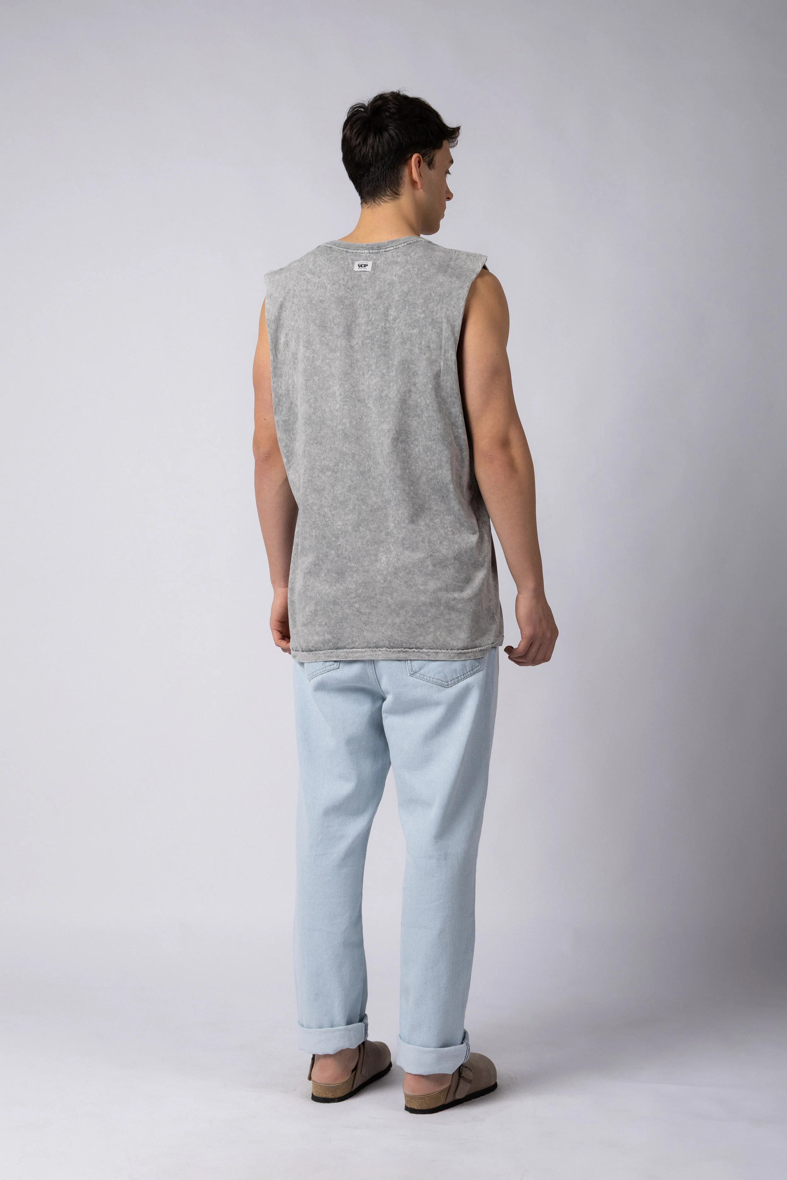 Musculosa Sudadera Vulf Gris - Image 3