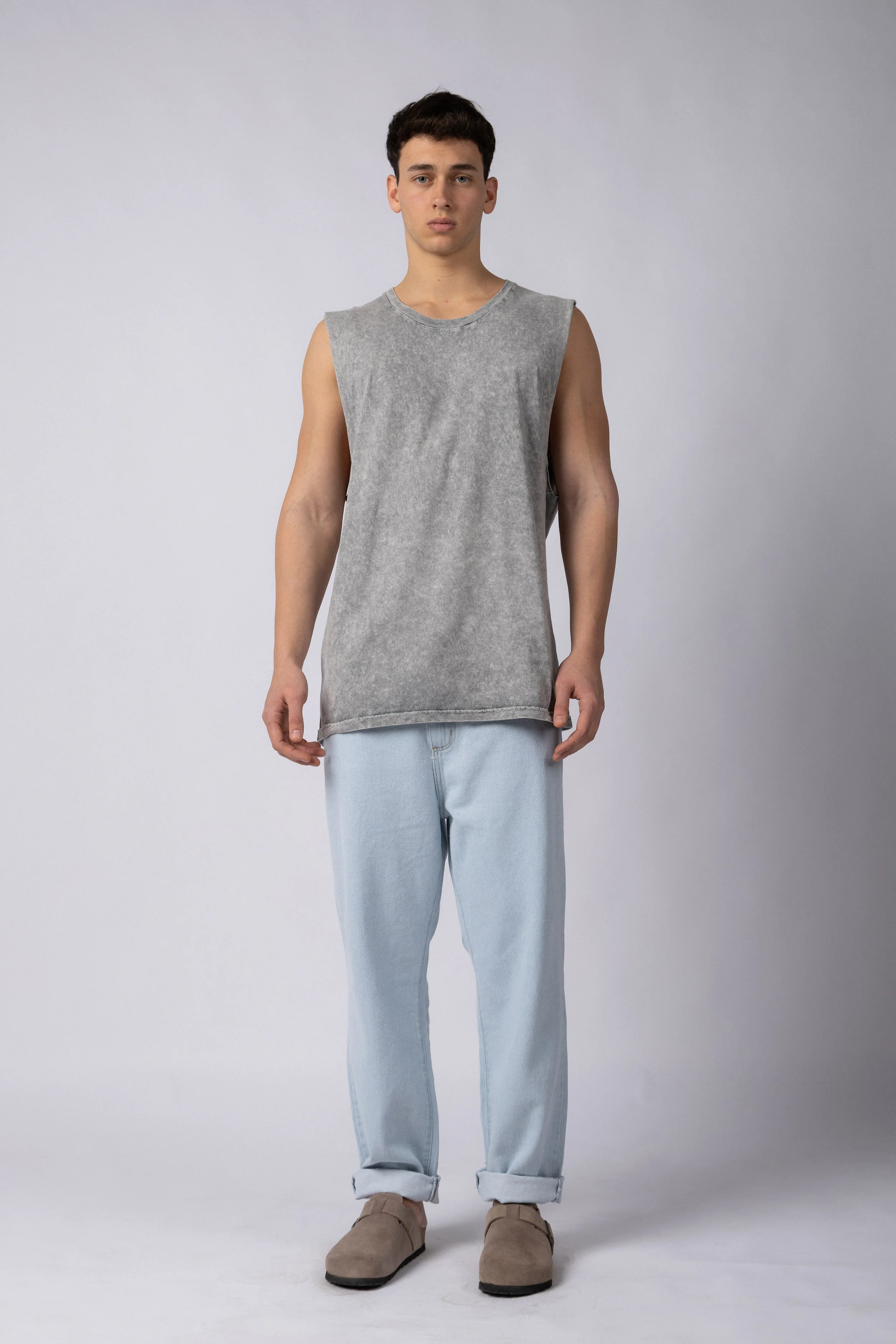 Musculosa Sudadera Vulf Gris - Image 4