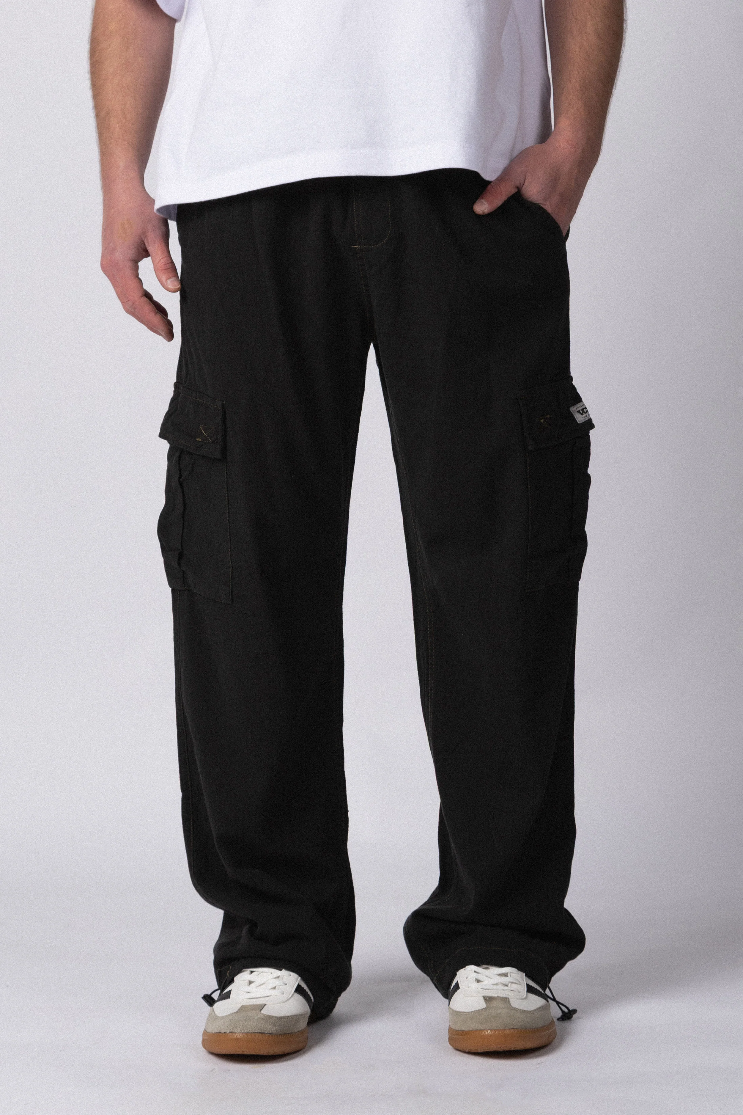 Pantalon Cargo Lino Taro NB - Image 7