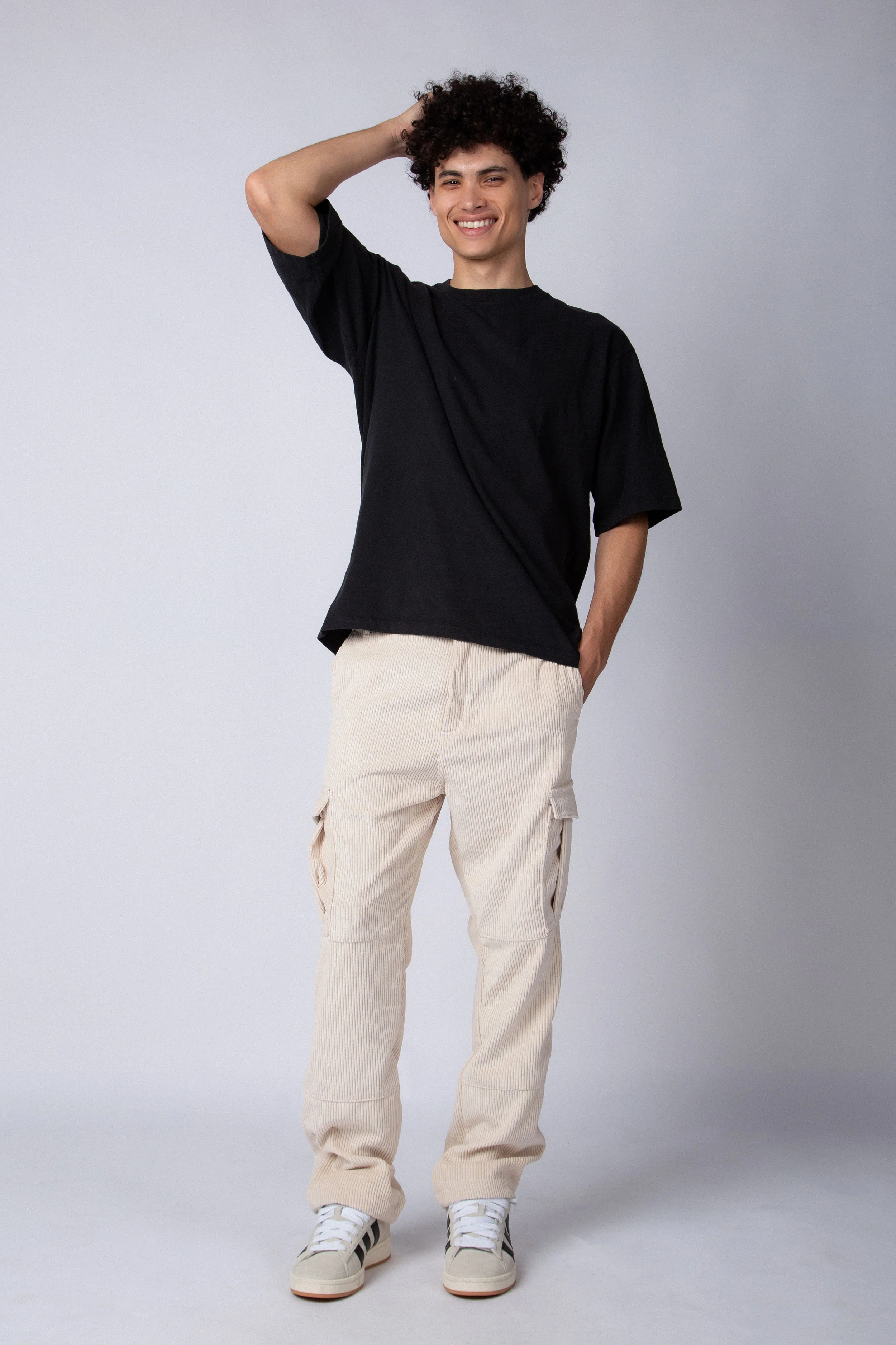 Pantalón Cargo Norman Beige - Image 4