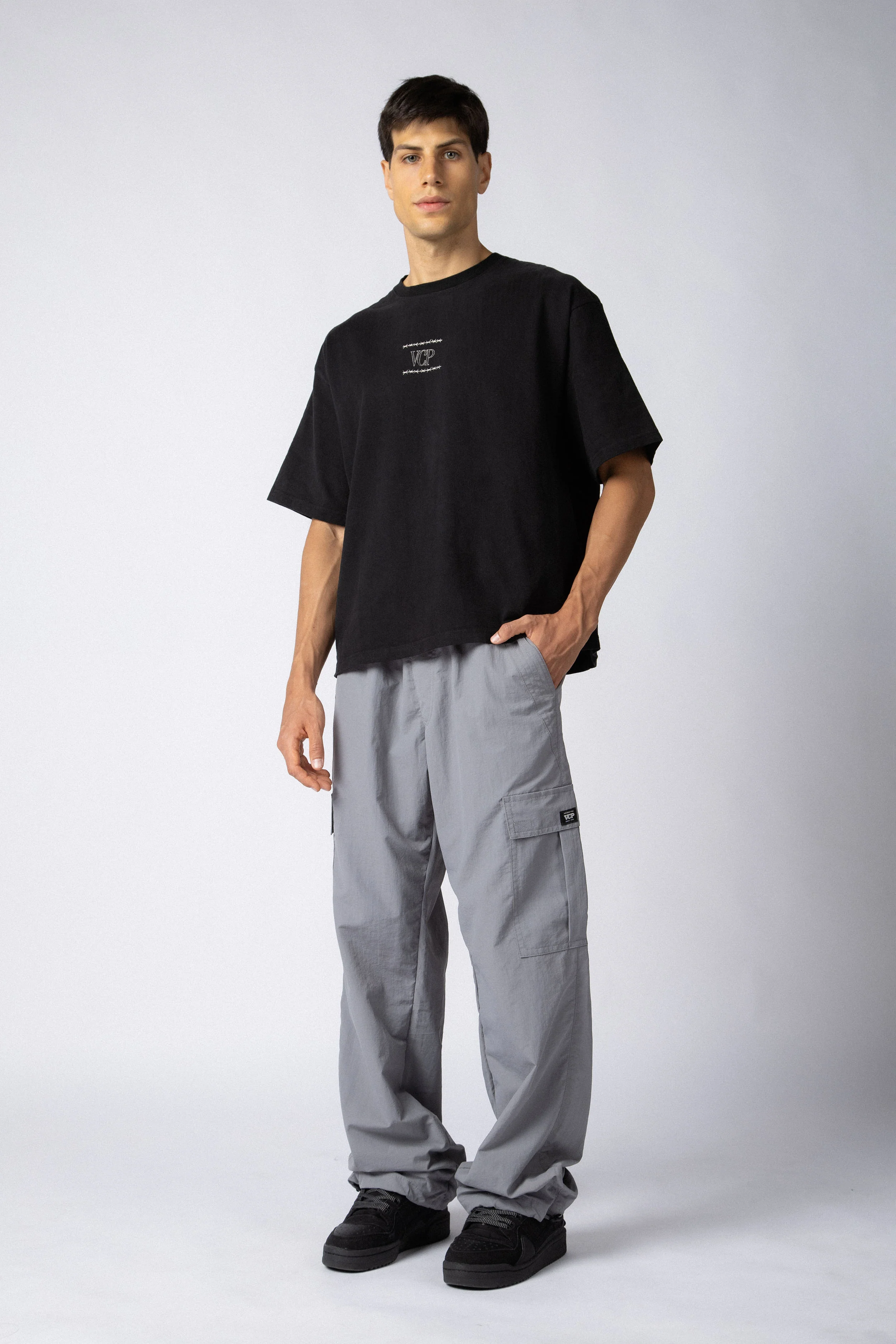 Pantalon Cargo Olson Gris - Image 3