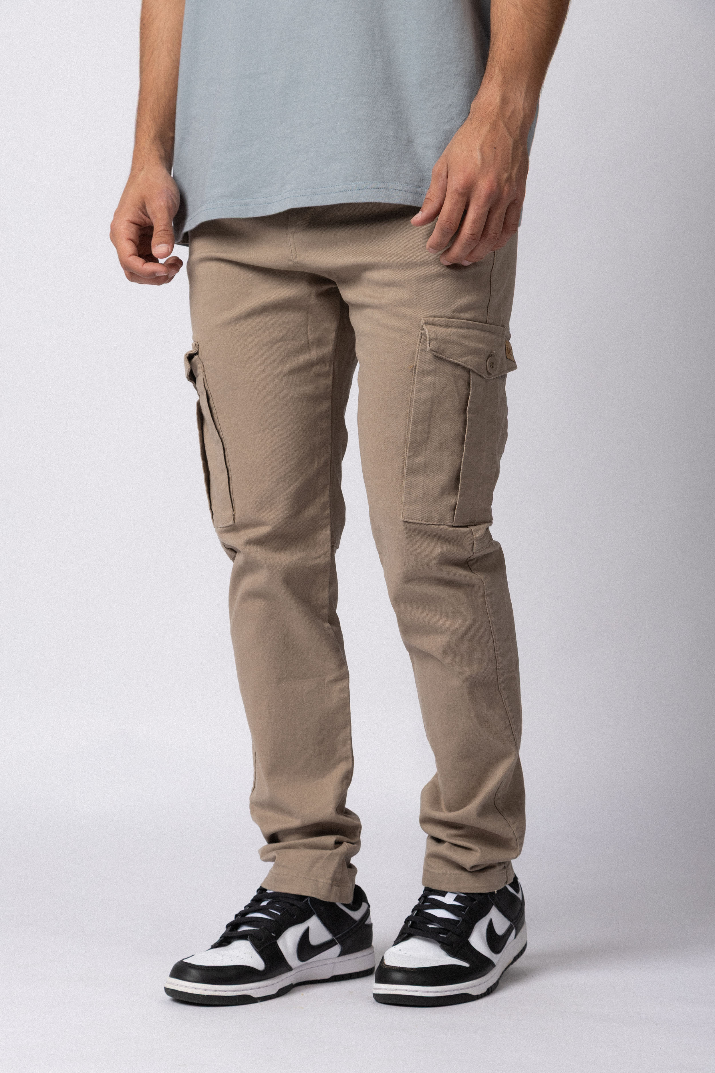 Pantalón Cargo Quant Beige - Image 3