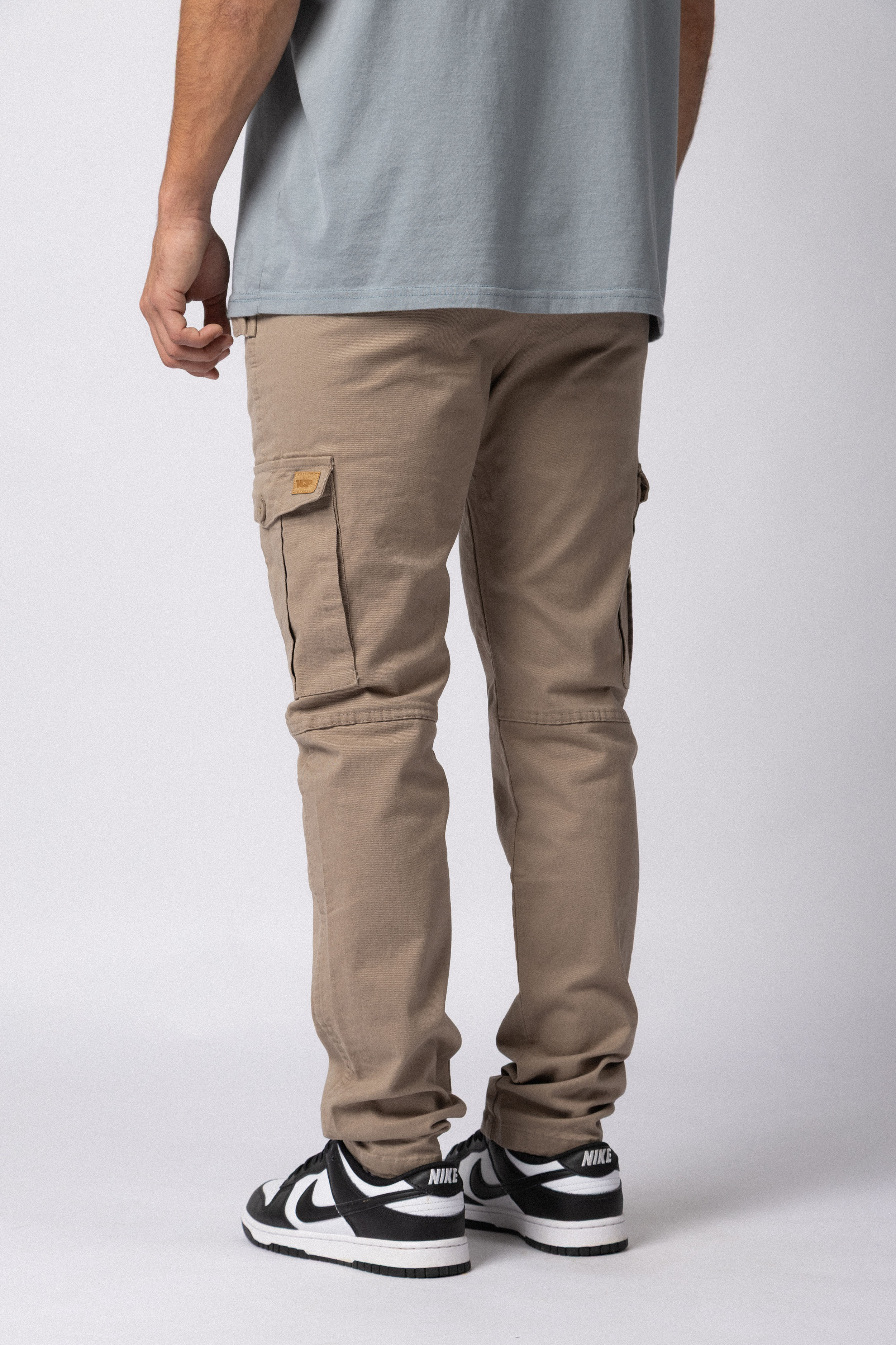 Pantalón Cargo Quant Beige - Image 4