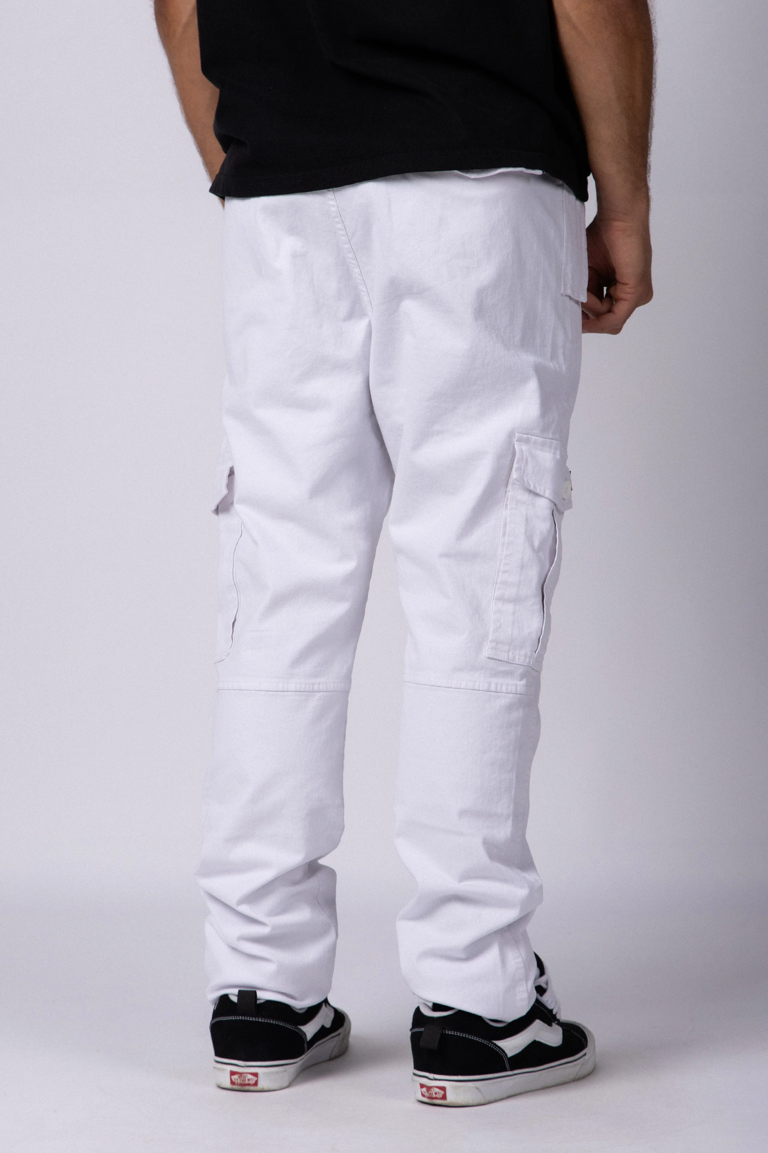 Pantalón Cargo Quant Blanco - Image 2