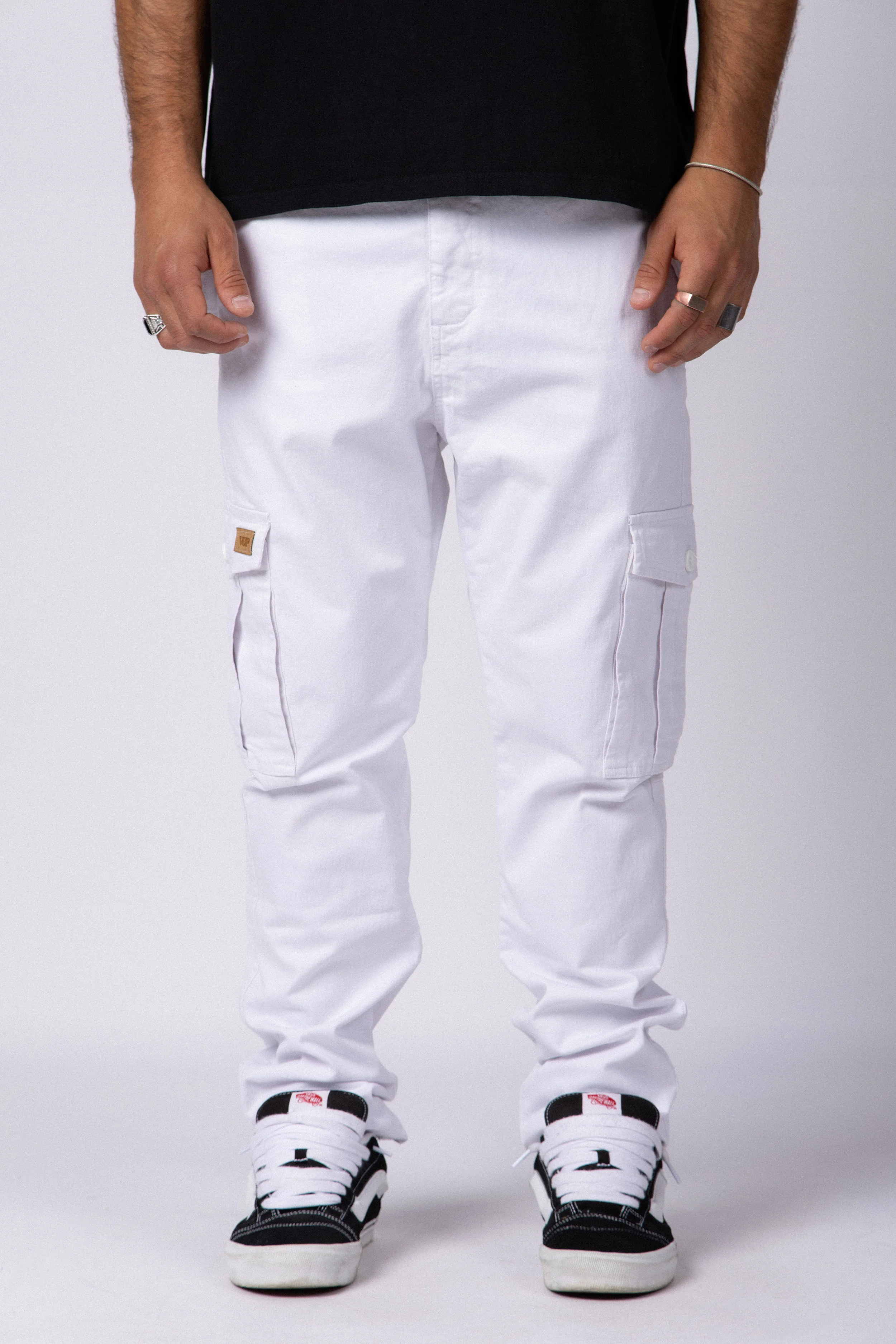 Pantalón Cargo Quant Blanco - Image 8