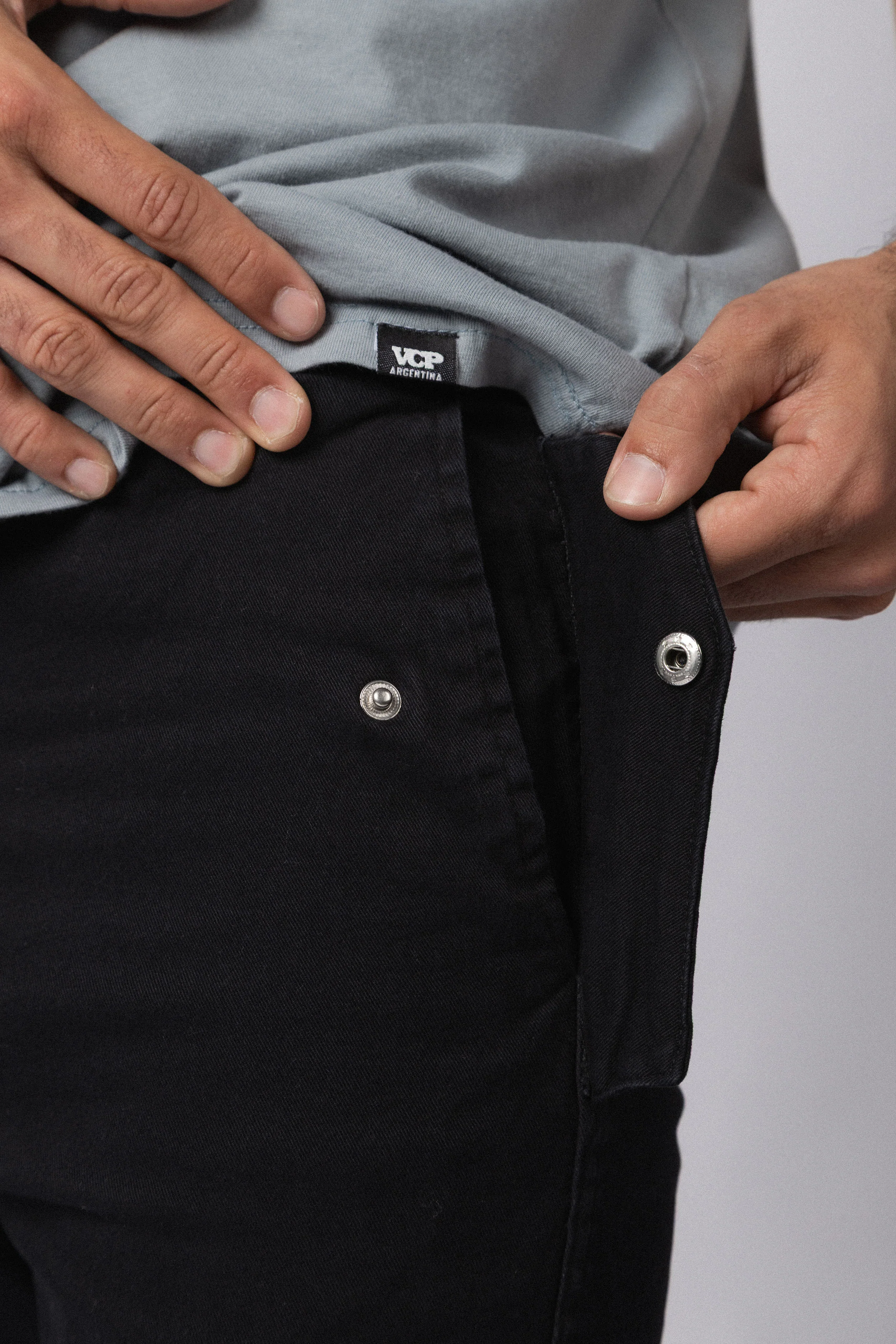 Pantalón Cargo Quant Negro - Image 6