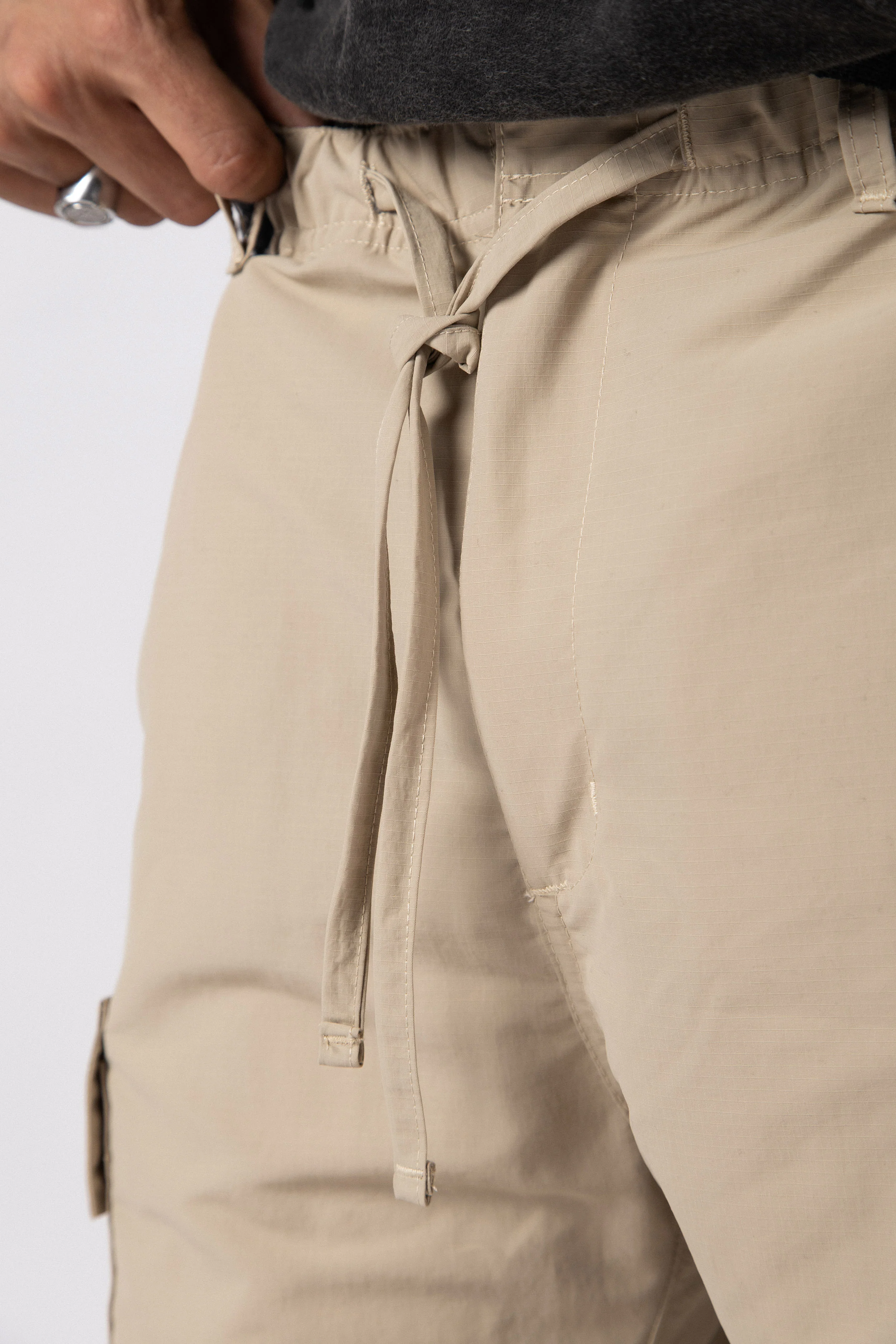 Pantalon Cargo Rush Beige - Image 4