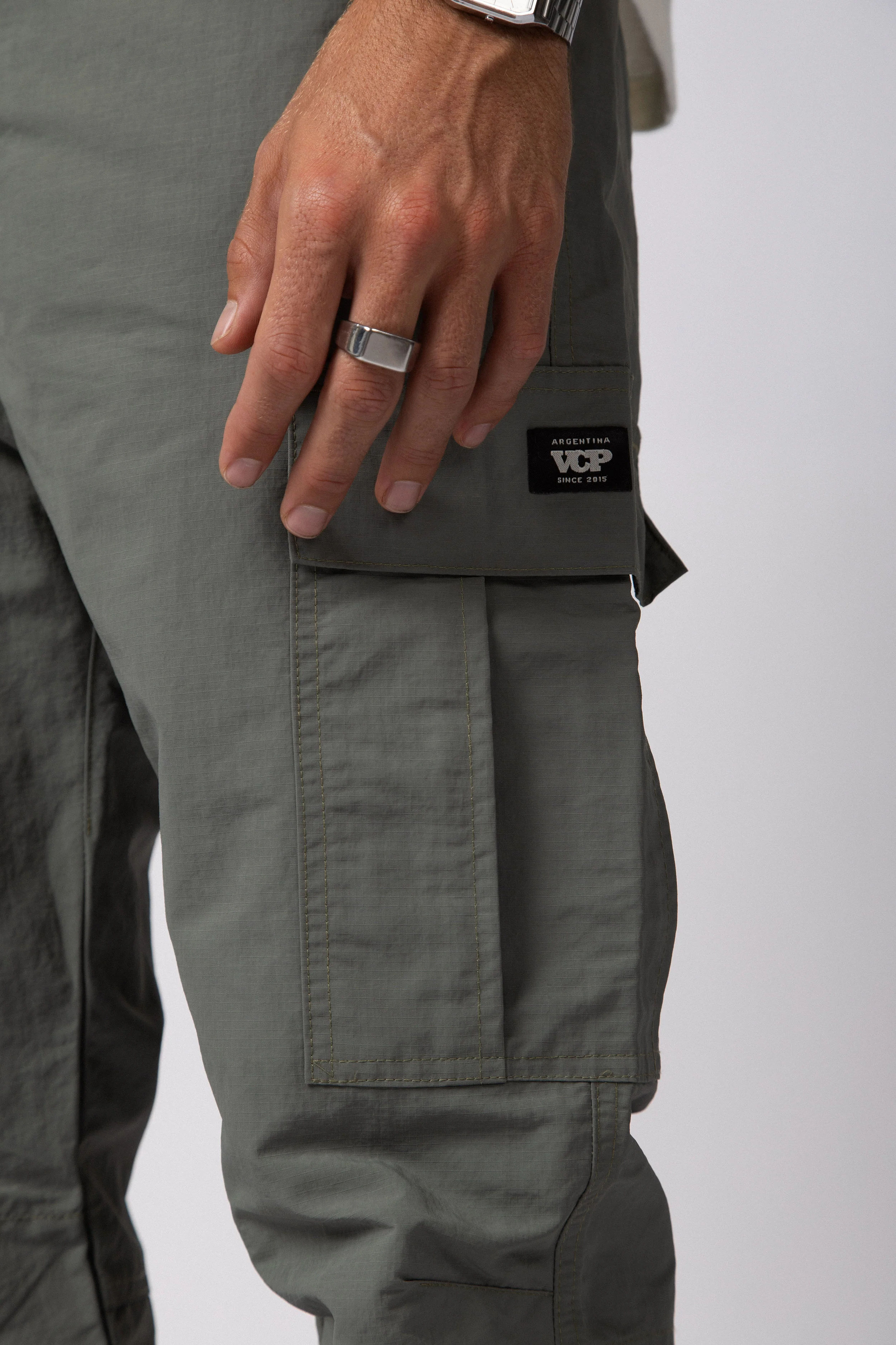 Pantalon Cargo Rush Militar - Image 7