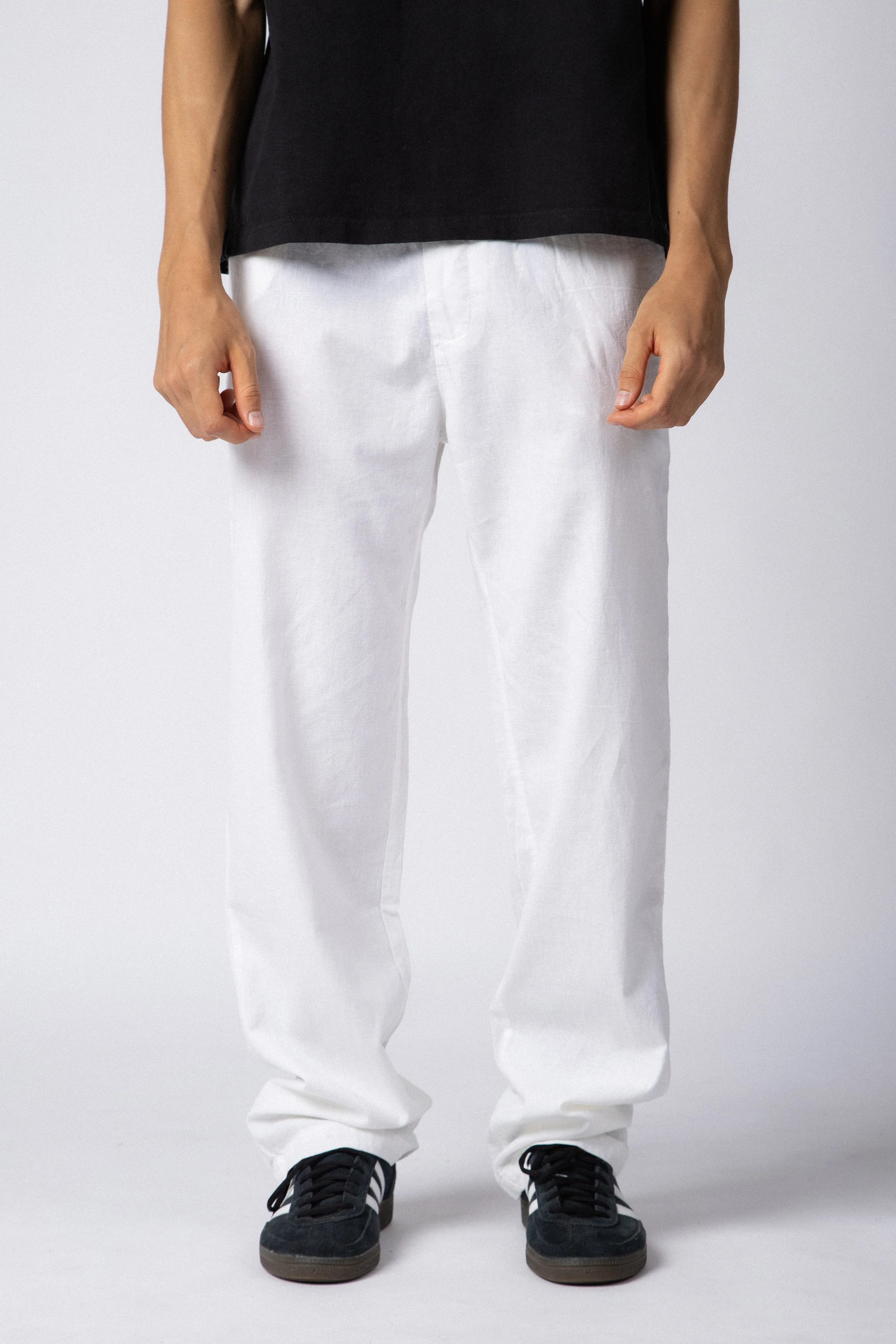 Pantalon Lino Taranis Blanco - Image 4