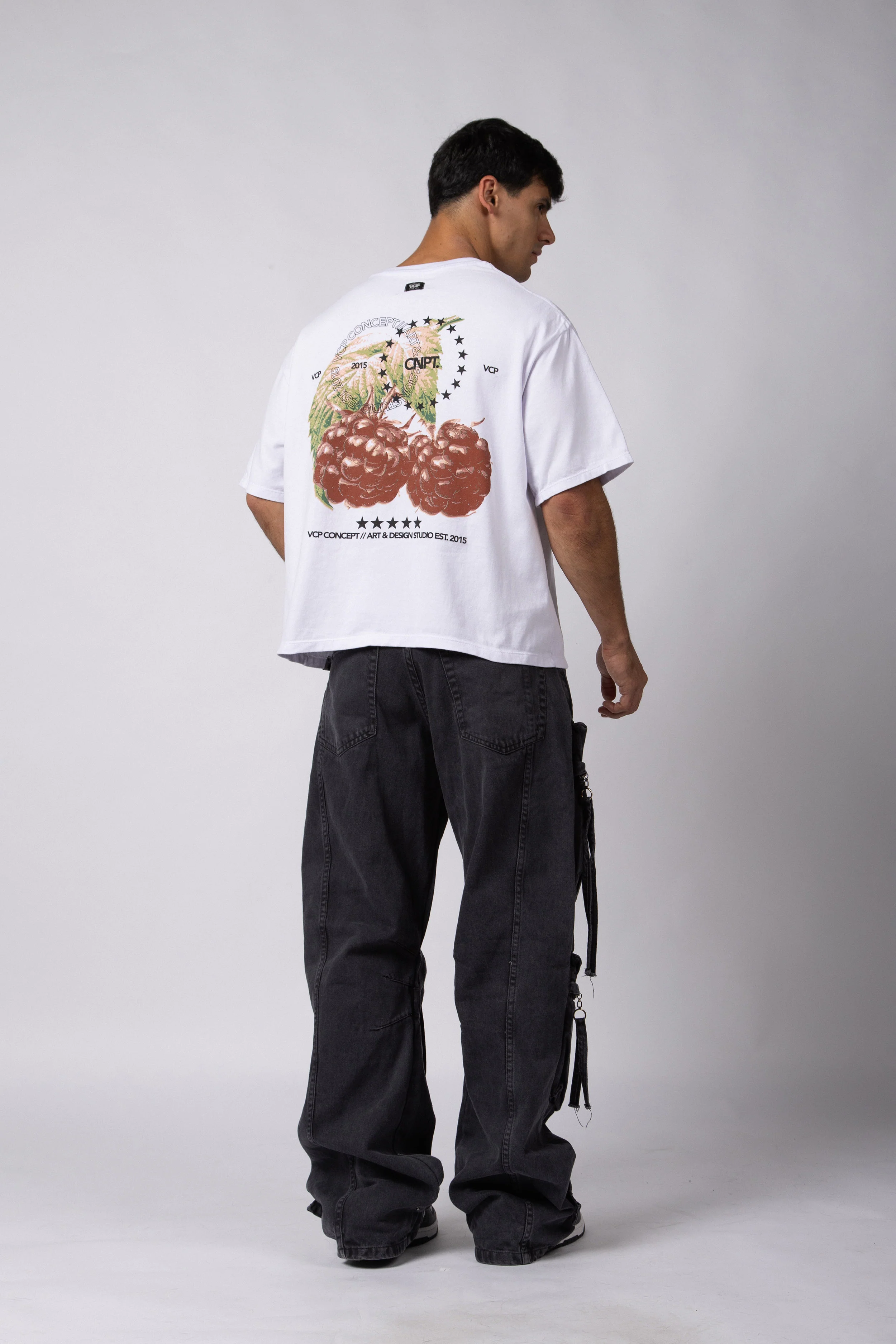 Remera Boxy Berry Blanca - Image 6