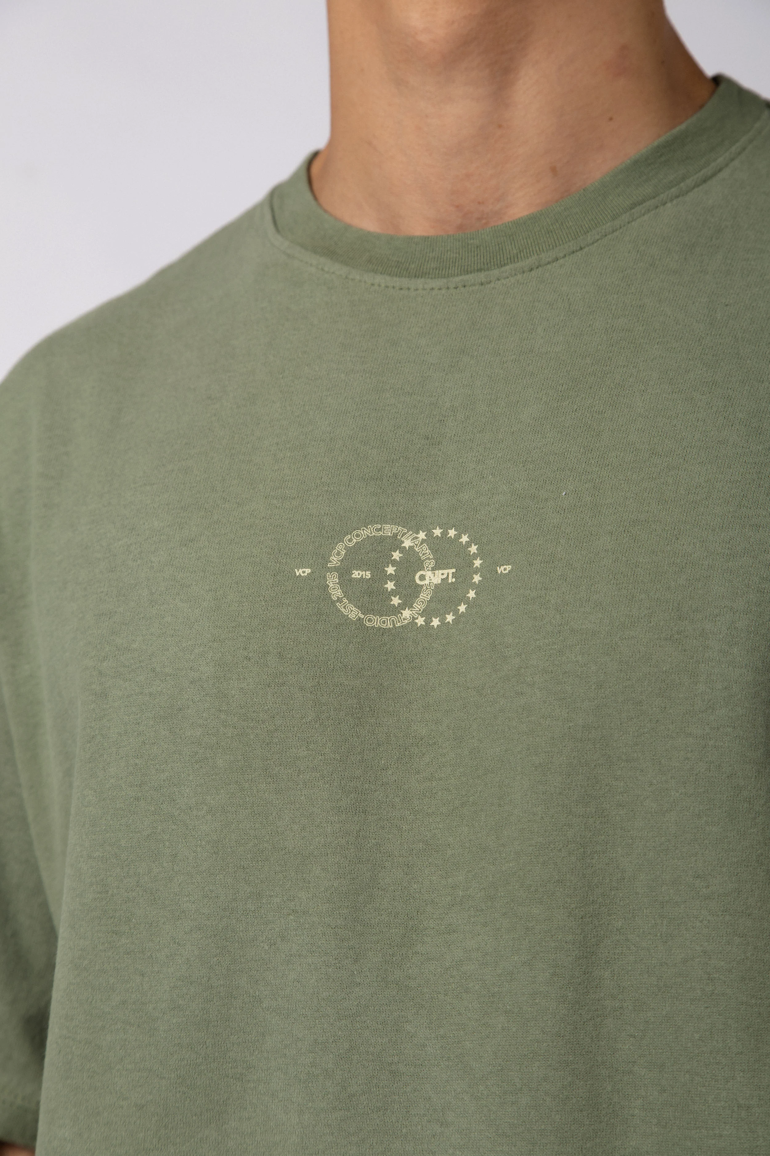 Remera Boxy Berry Militar - Image 2