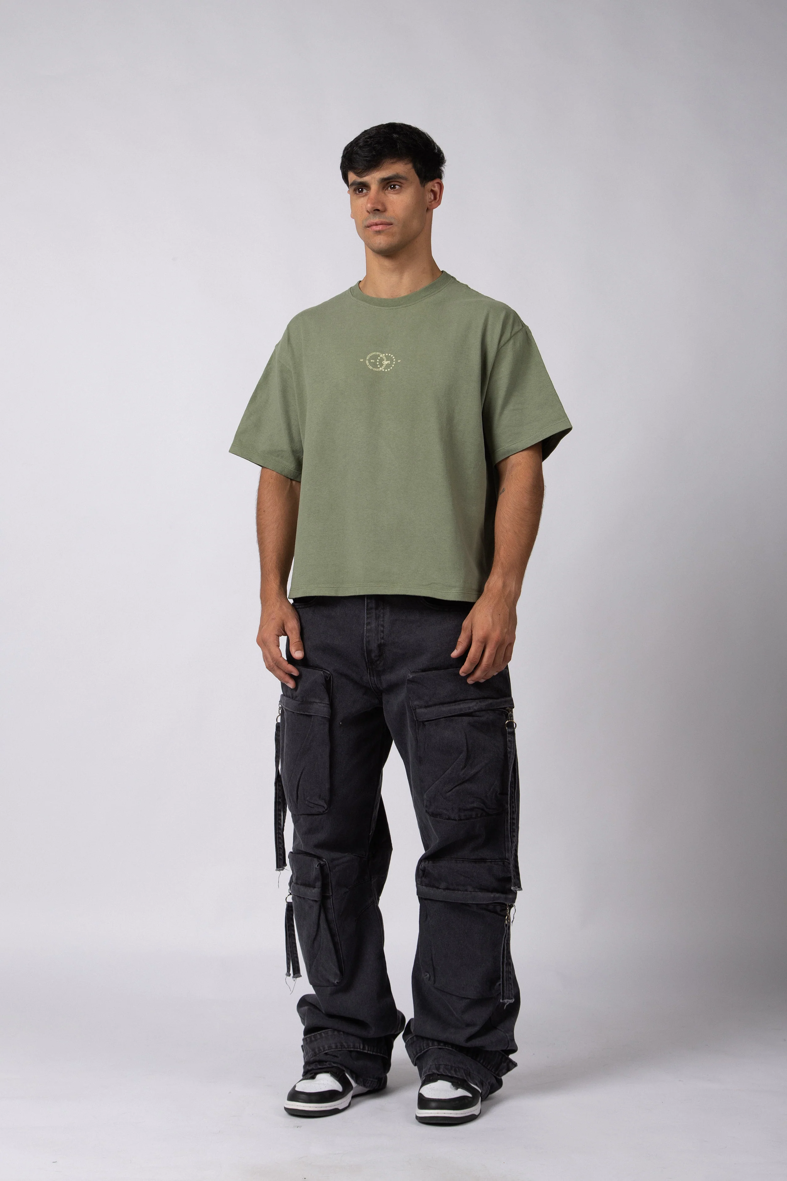 Remera Boxy Berry Militar - Image 3