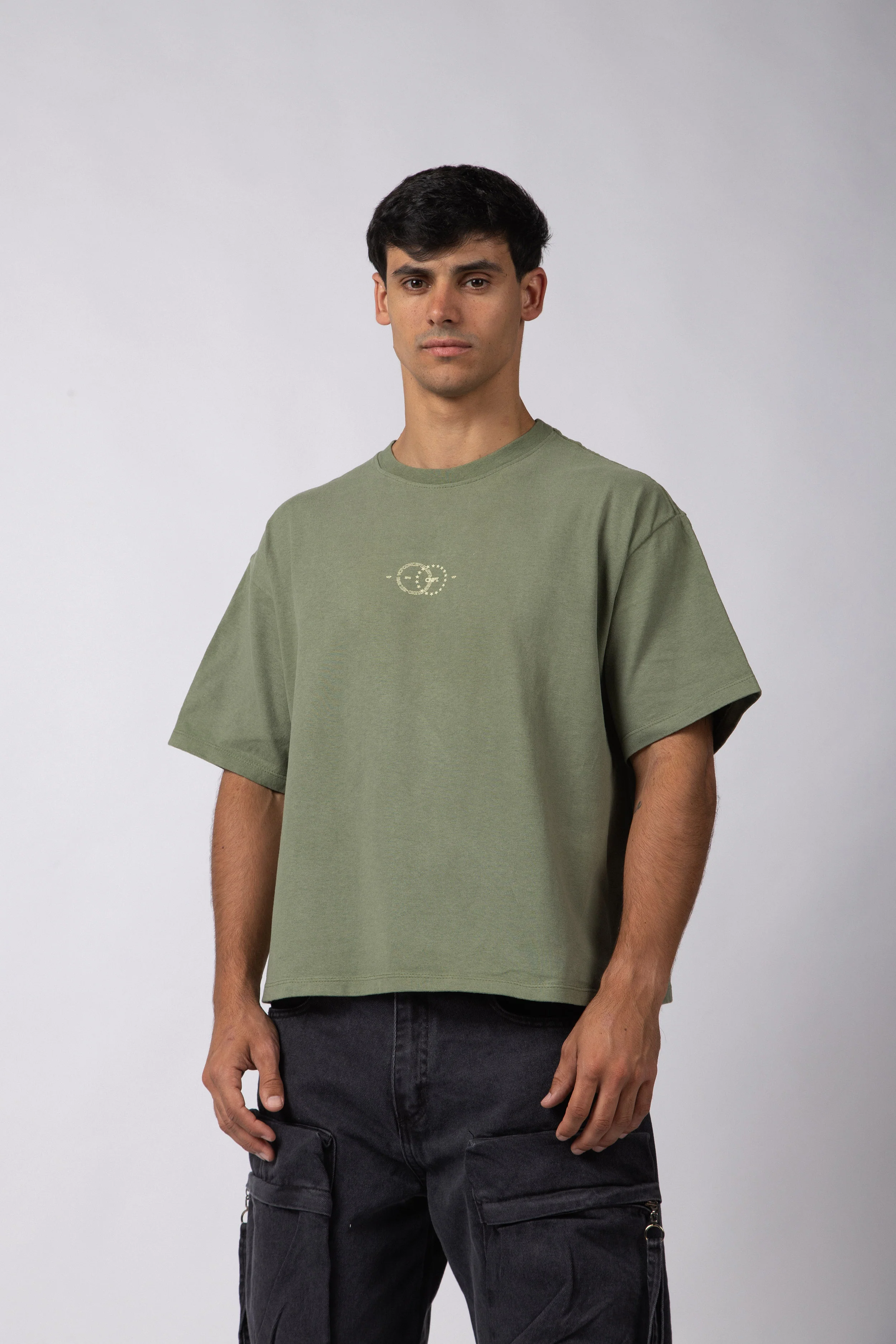 Remera Boxy Berry Militar - Image 5