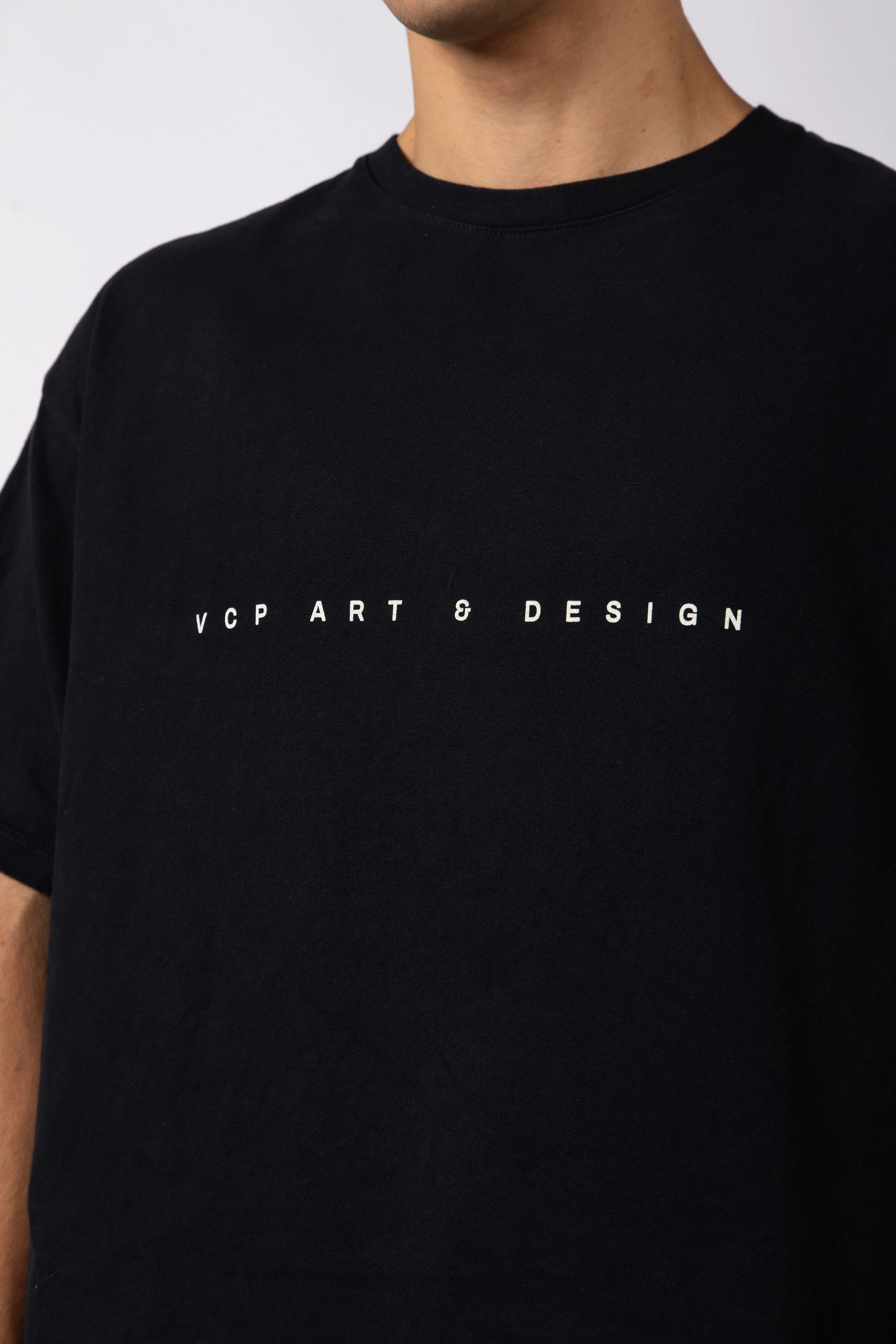 Remera Boxy Invisible Negra - Image 2